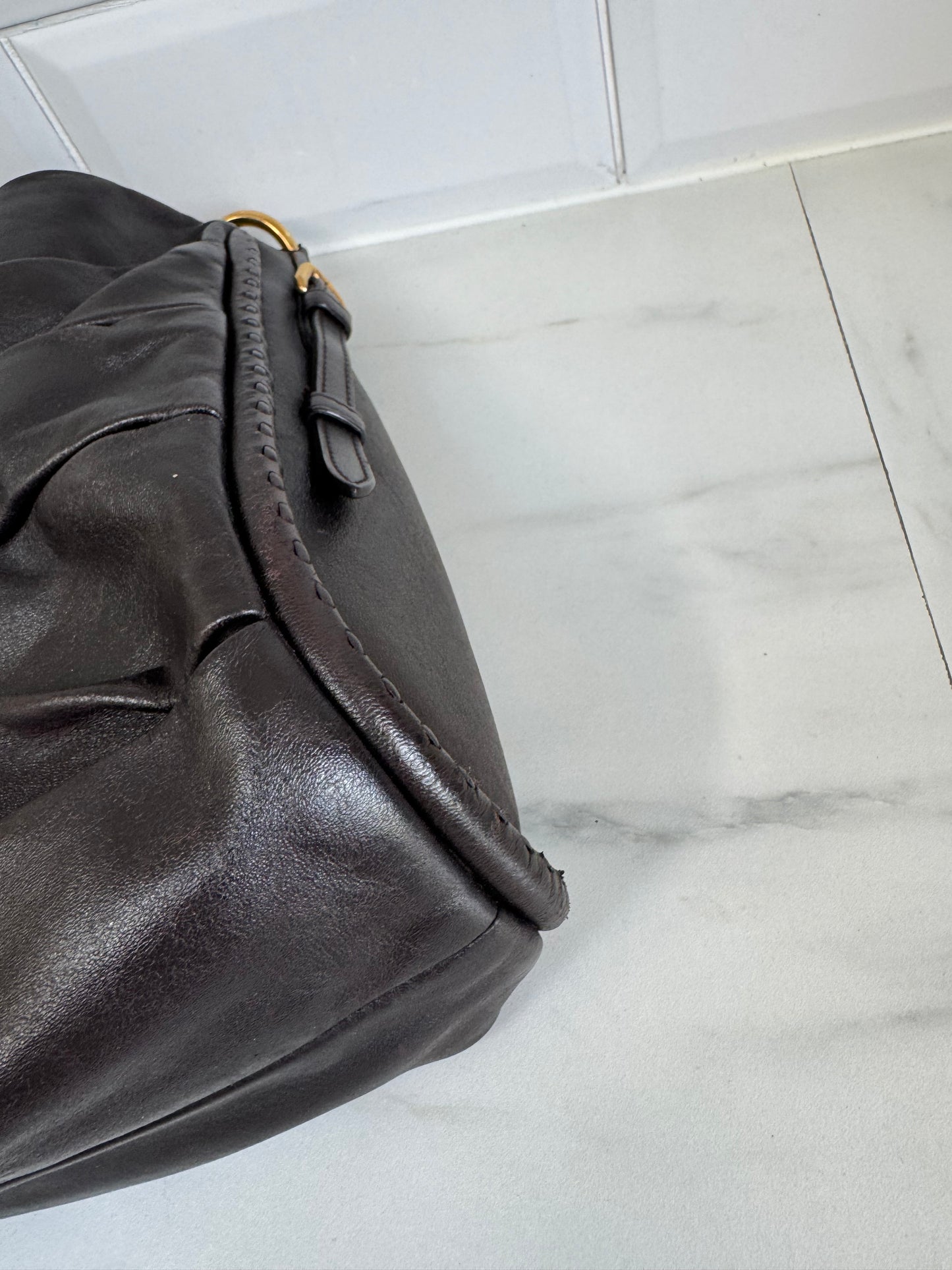 Christian Dior Libertine Hobo - Chocolate Brown