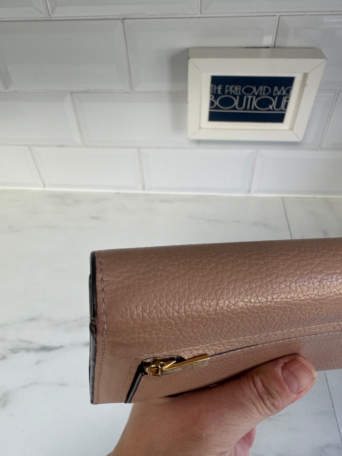 Mulberry Continental Wallet - Rosewater