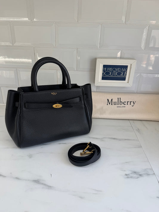 Mulberry Small Belted Bayswater - Black