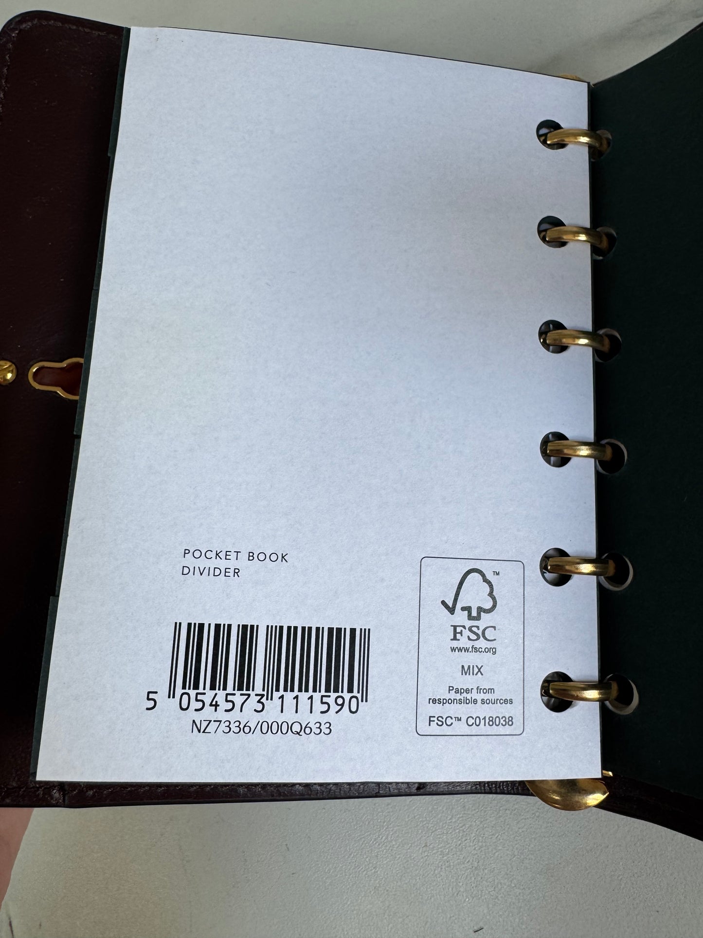 Mulberry Pocket Book - Emerald Croc Embossed