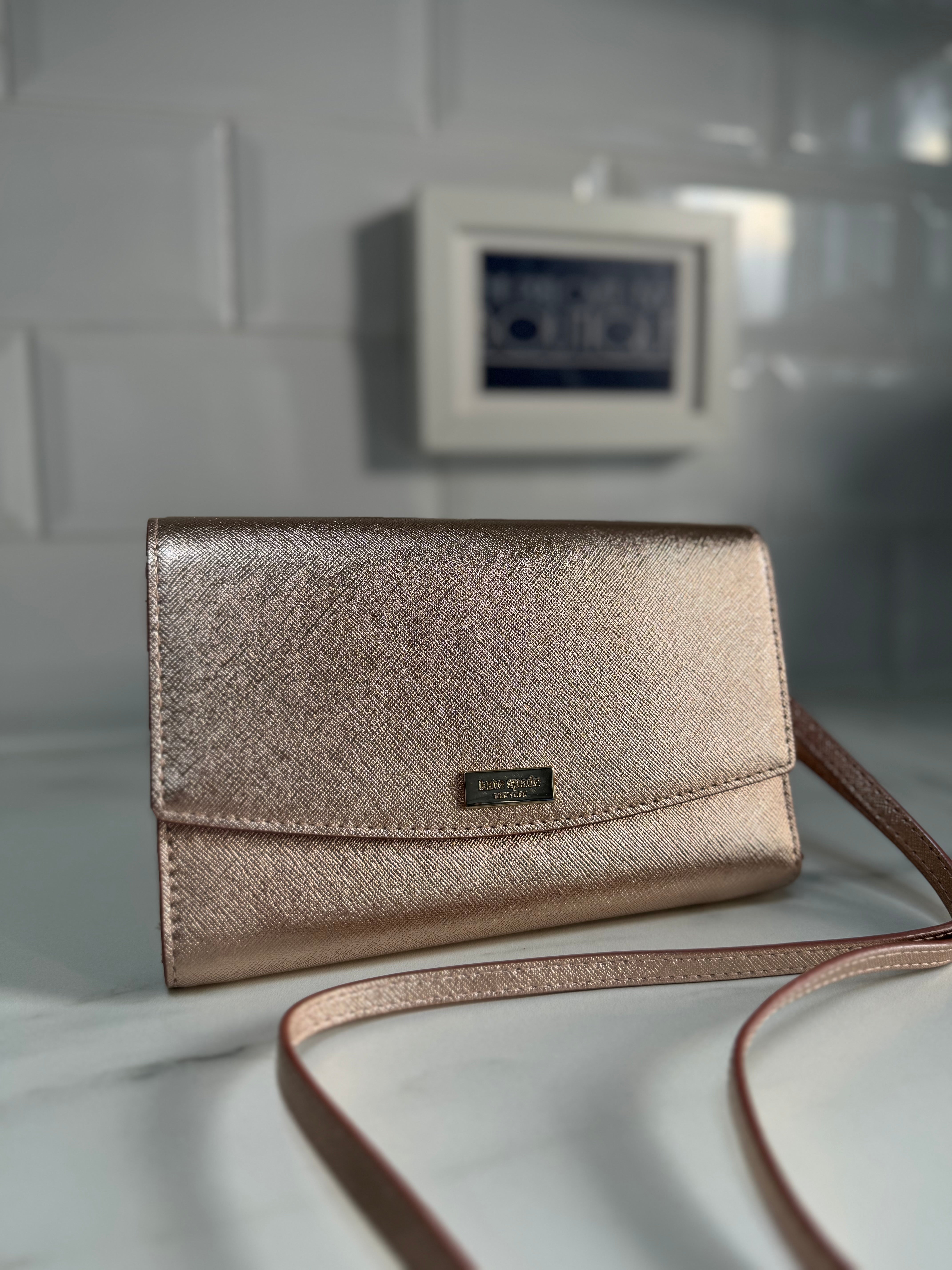 Kate Spade 2024 Rose Gold Wallet