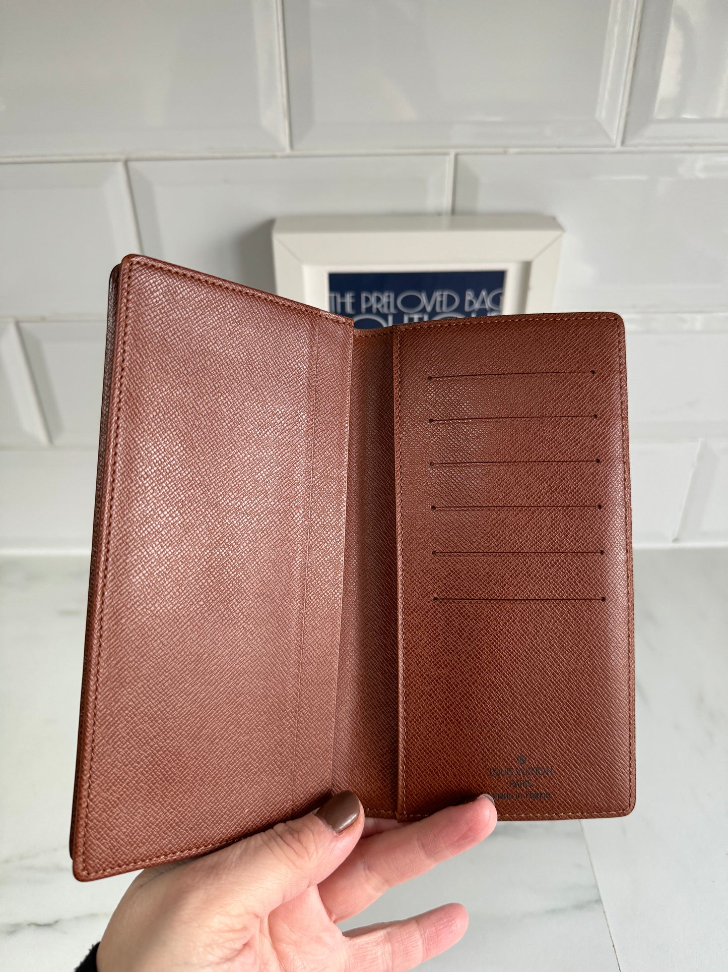 Louis Vuitton Tall Wallet - Monogram