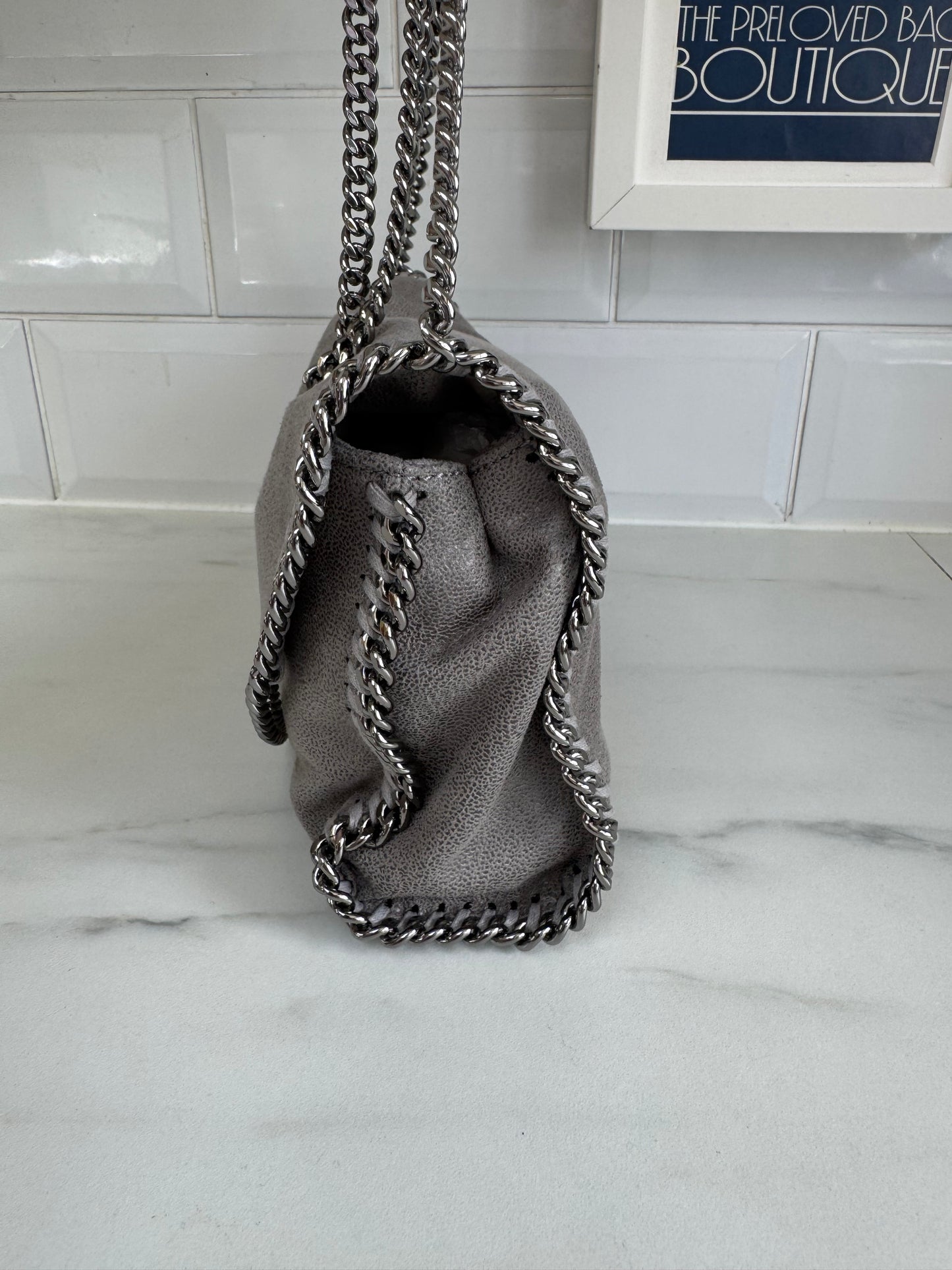 Stella McCartney Falabella Wallet Crossbody Bag - Grey