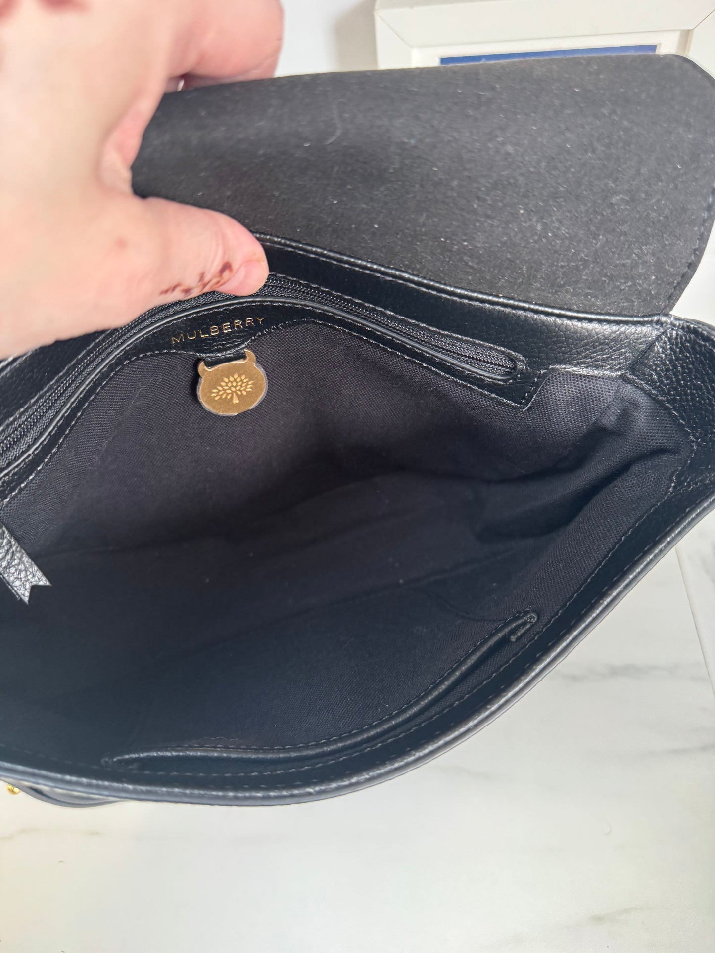 Mulberry Small Tessie Satchel - Black