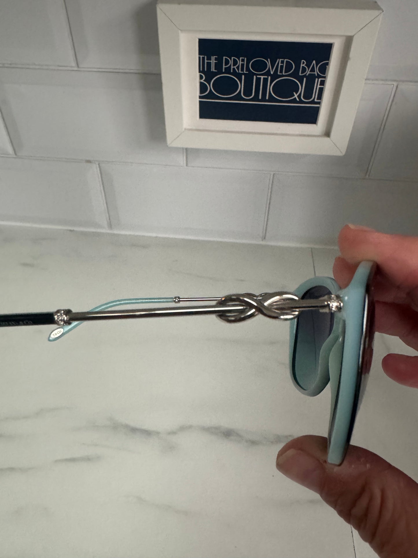 Tiffany & Co Sunglasses - Black and Blue