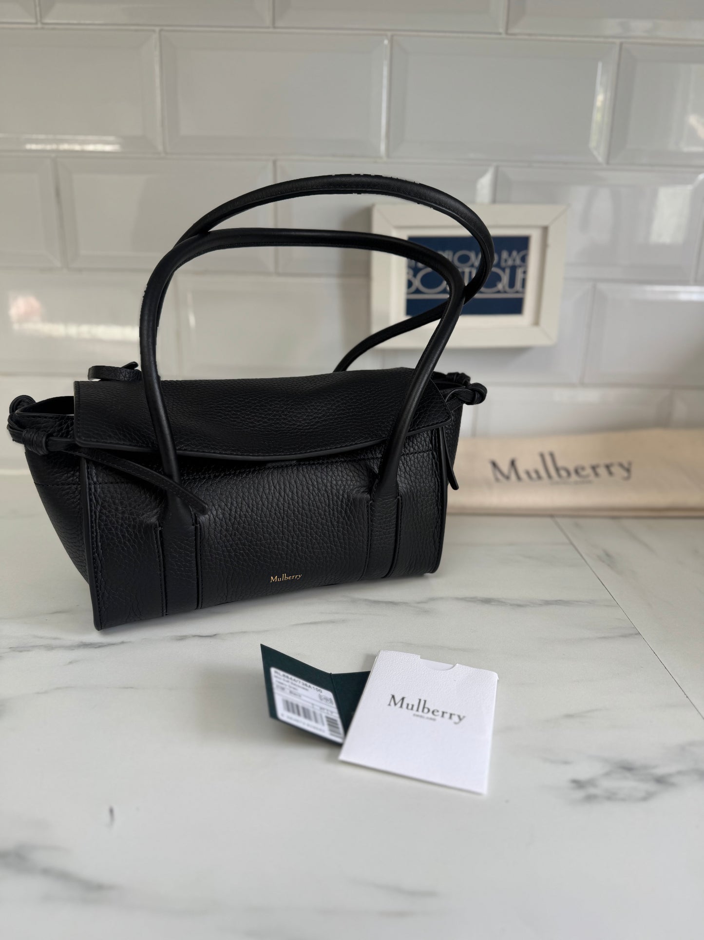 Mulberry Mini Soft Bayswater - Black