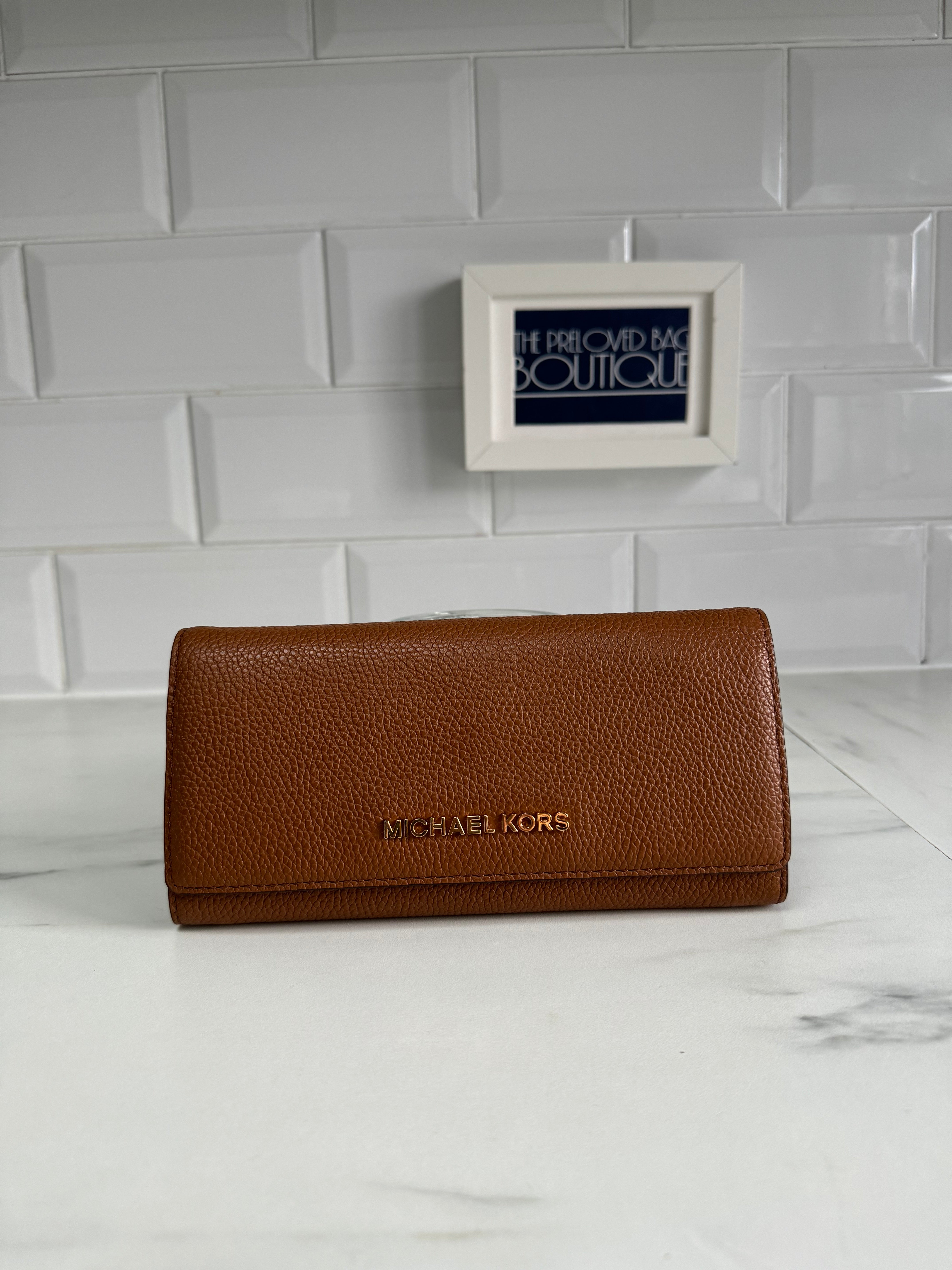 Michael Kors Wallet Tan