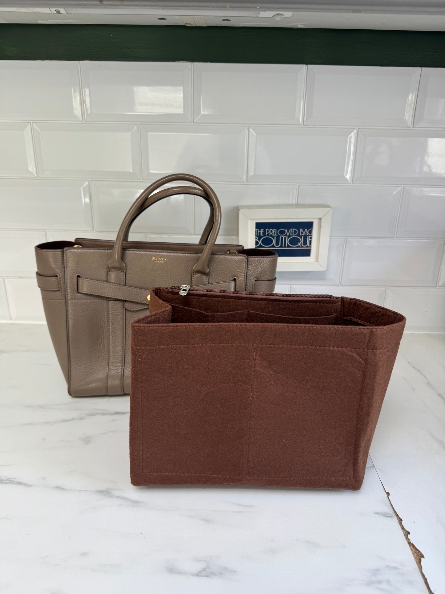 Mulberry Small Belted Bayswater - Clay