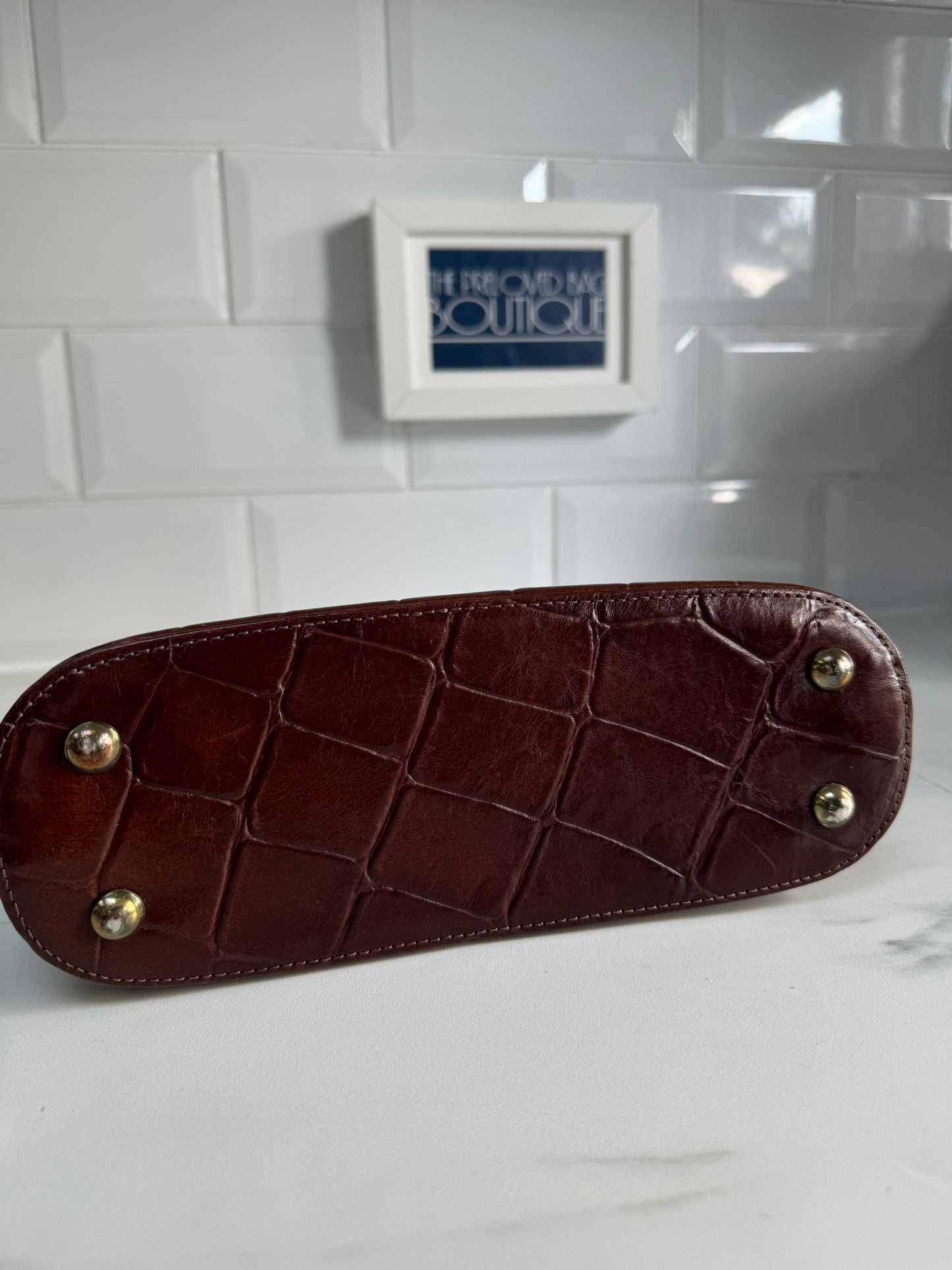 Mulberry Vintage Edbury - Chocolate Brown