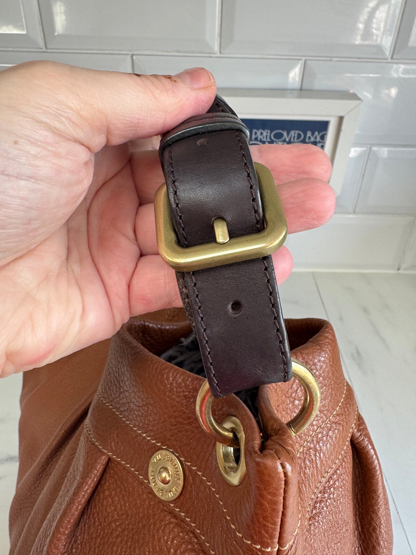 Mulberry Mitzy East West Hobo - Oak