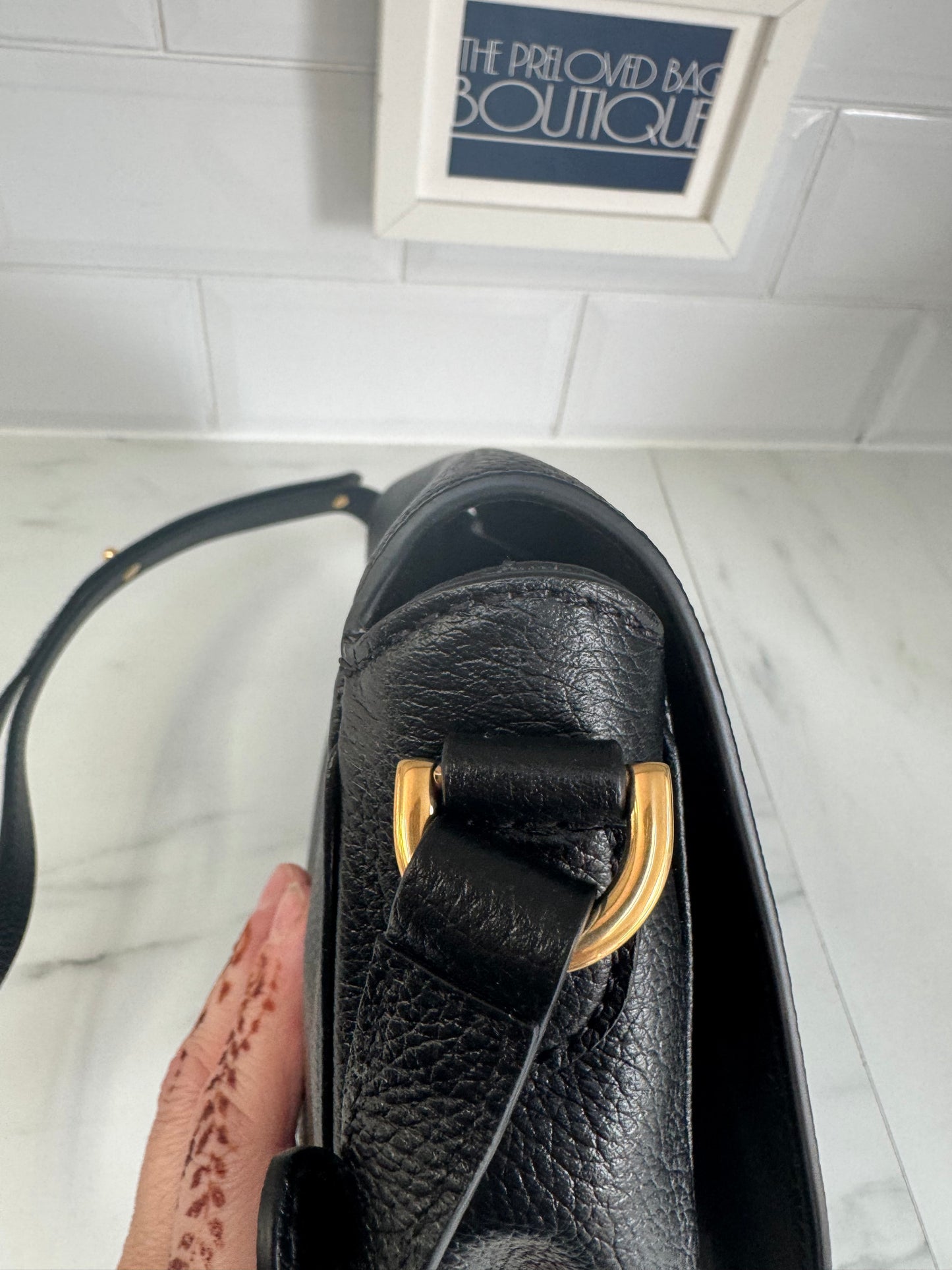 Mulberry Small Tessie Satchel - Black