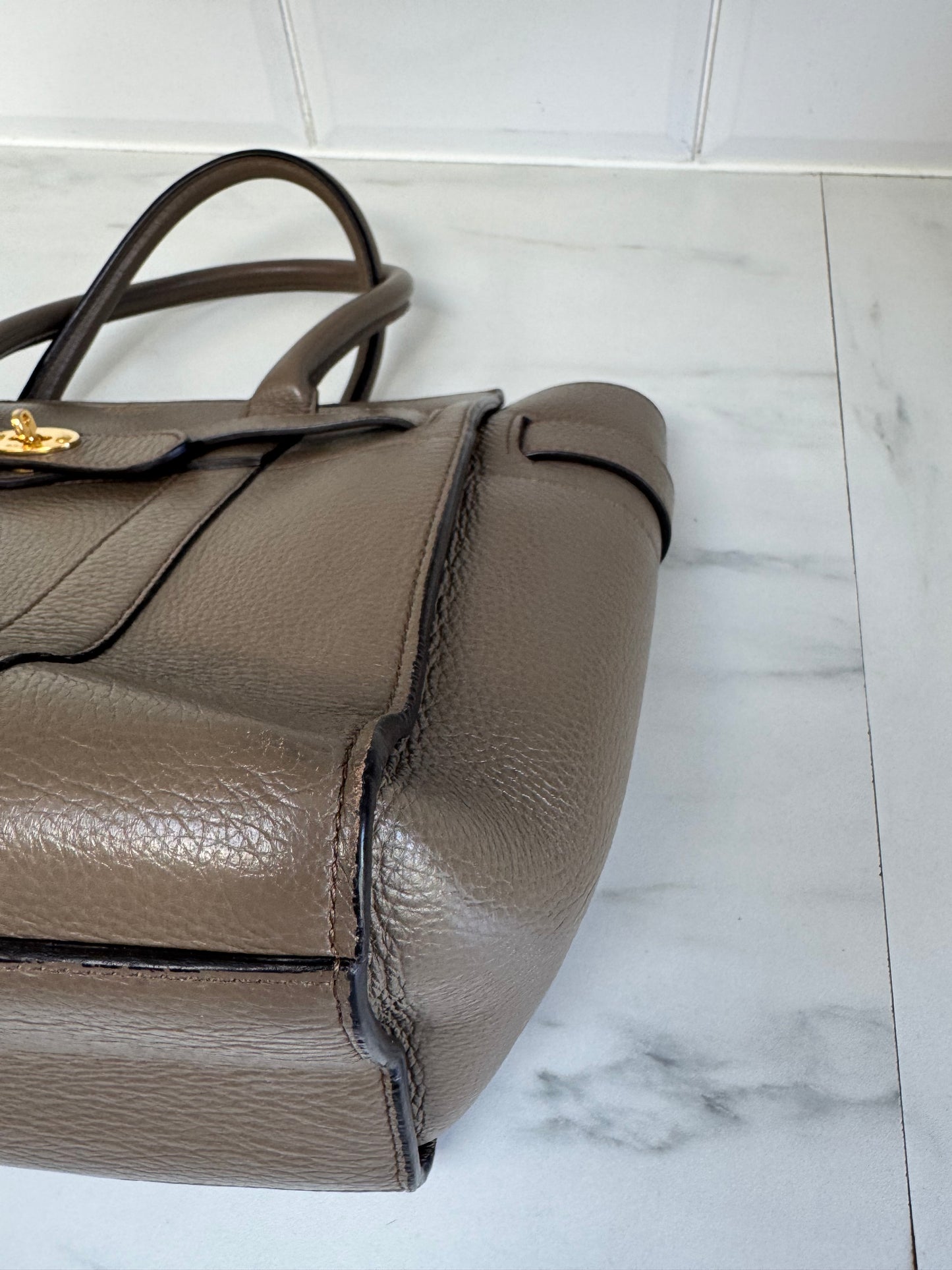 Mulberry Small Belted Bayswater - Clay