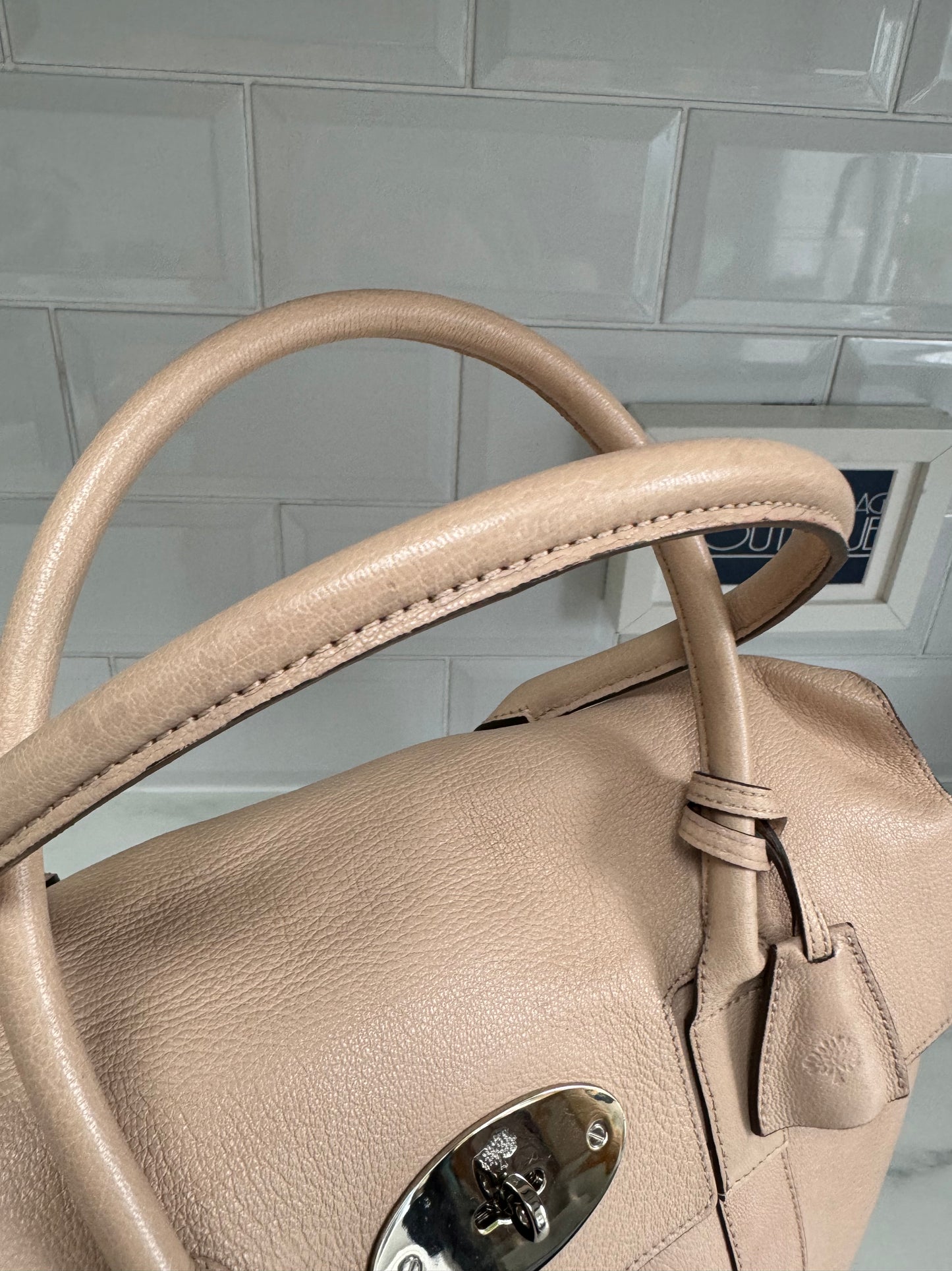 Mulberry Bayswater - putty/neutral/nude