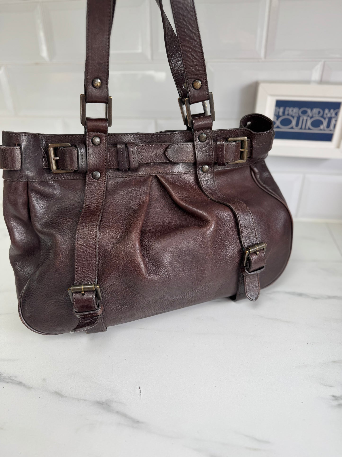 Mulberry Jacquetta - Chocolate Brown