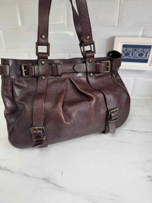 Mulberry Jacquetta - Chocolate Brown