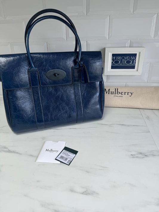 Mulberry Bayswater - Sapphire