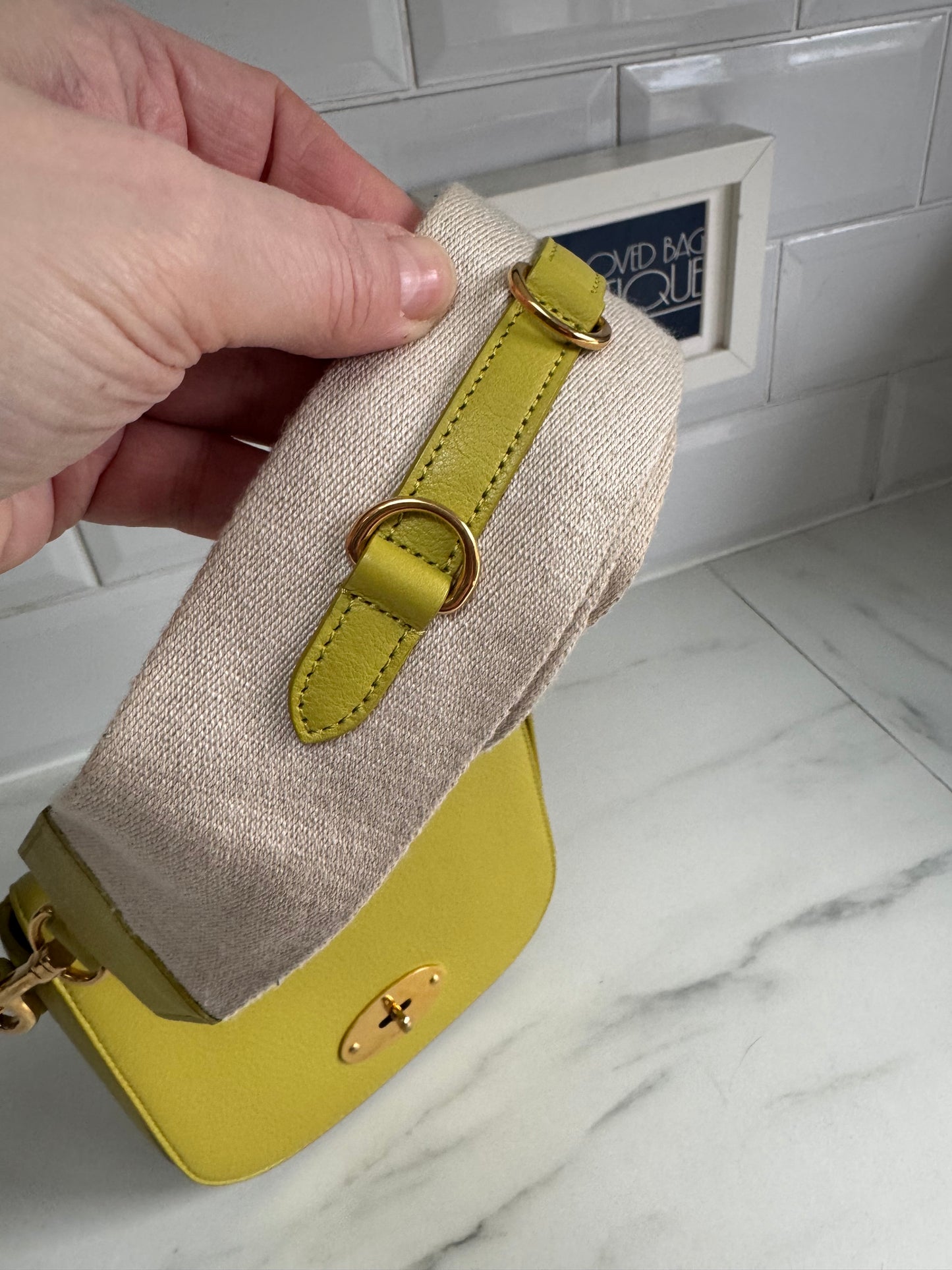 Mulberry Small Darley Satchel - Meadow Green