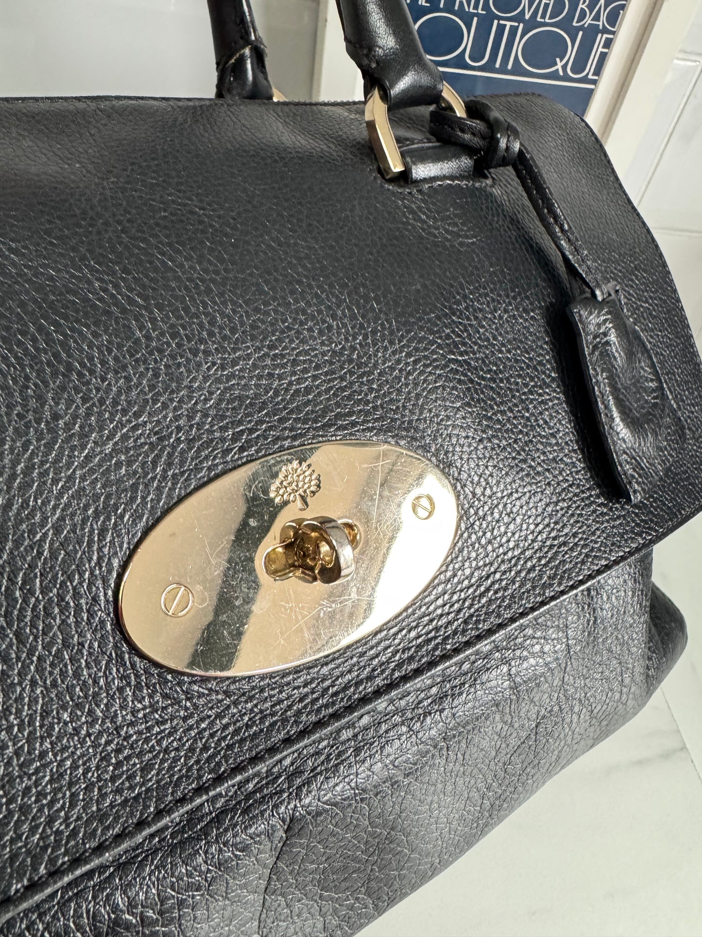 Mulberry Large Del Rey - Black