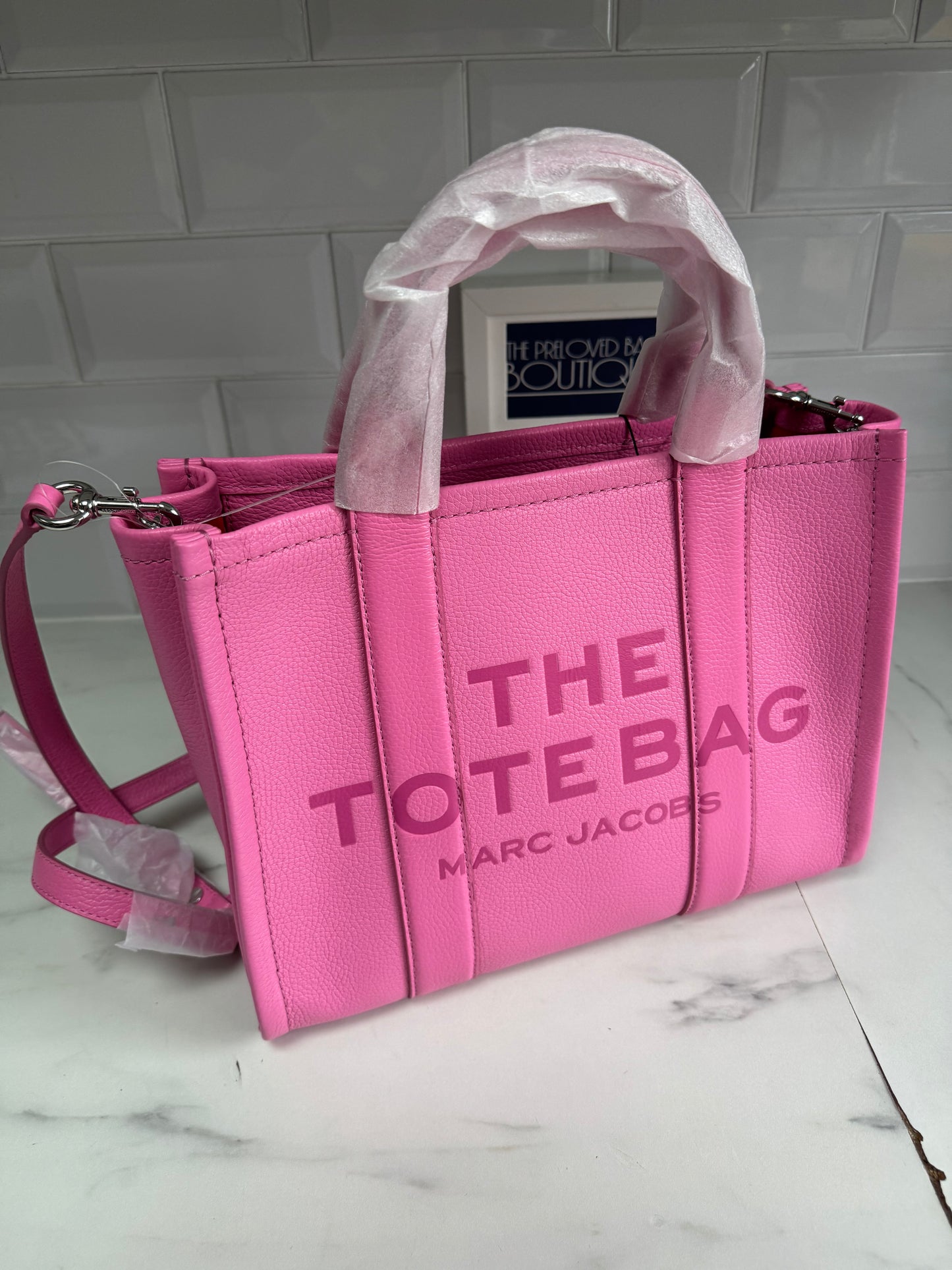 Marc Jacobs Medium Tote Bag - Hot Pink