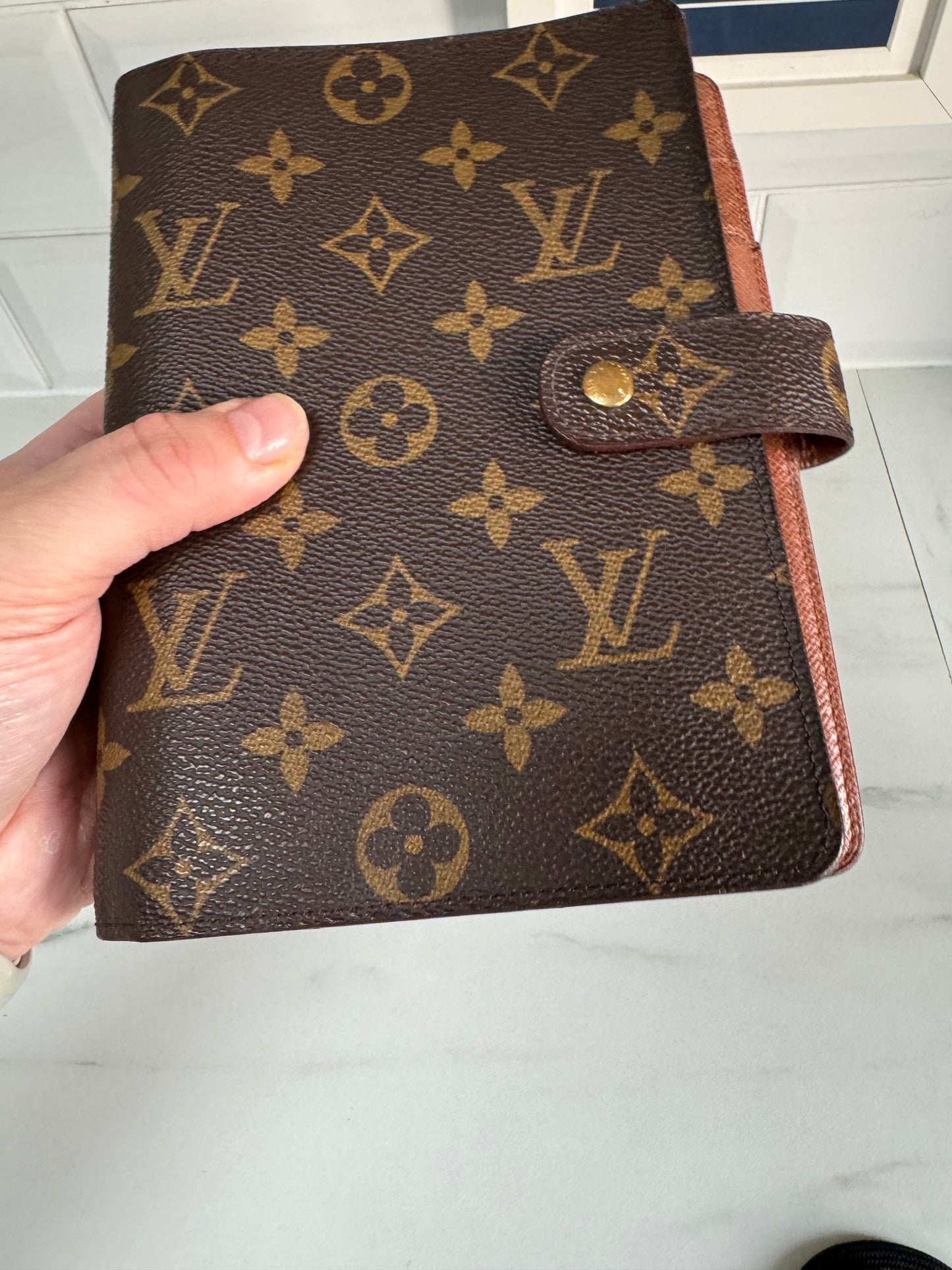 Louis Vuitton MM Ring Binder Agenda - Monogram