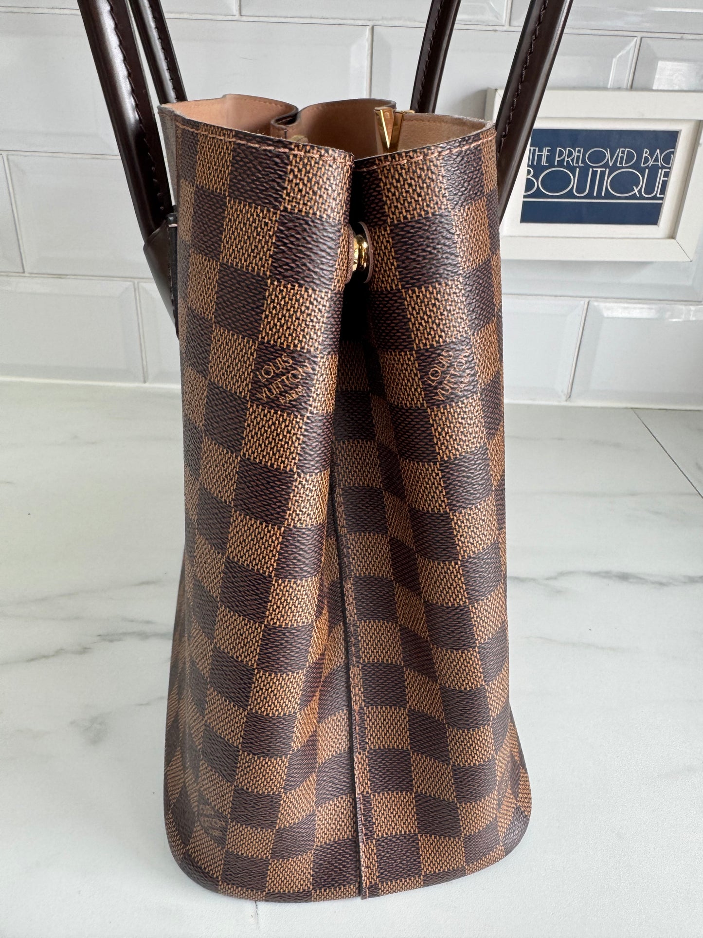 Louis Vuitton Kensington Tote - Damier Ebene