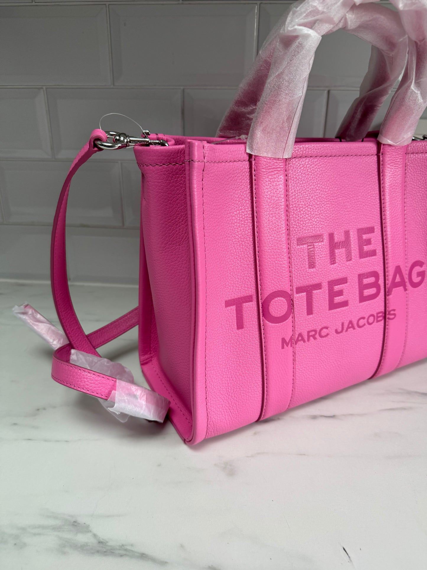 Marc Jacobs Medium Tote Bag - Hot Pink