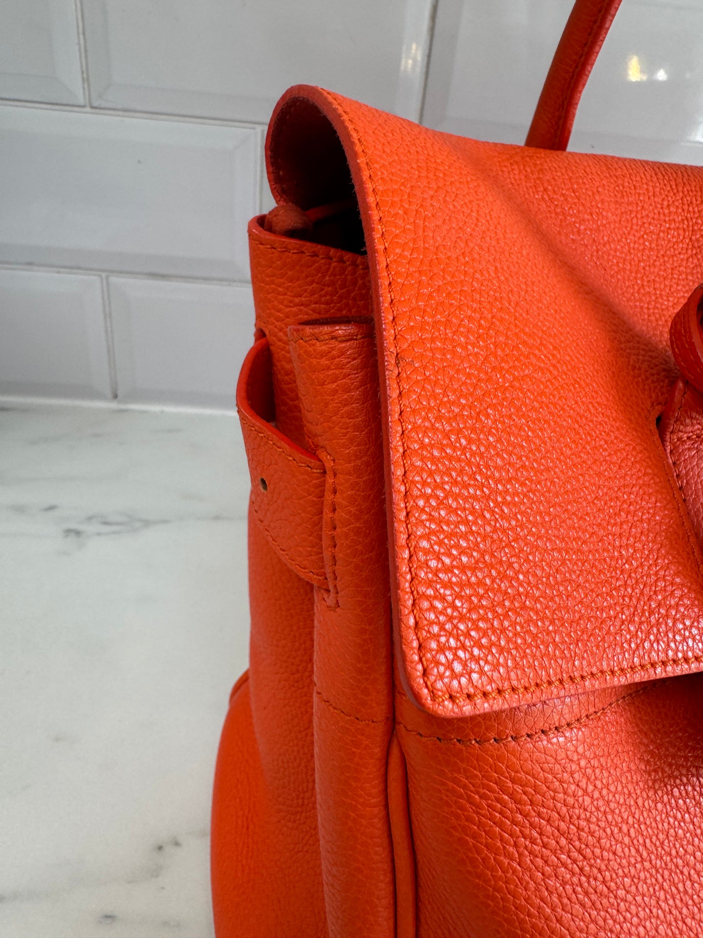 Mulberry Heritage Bayswater - Mandarin Orange