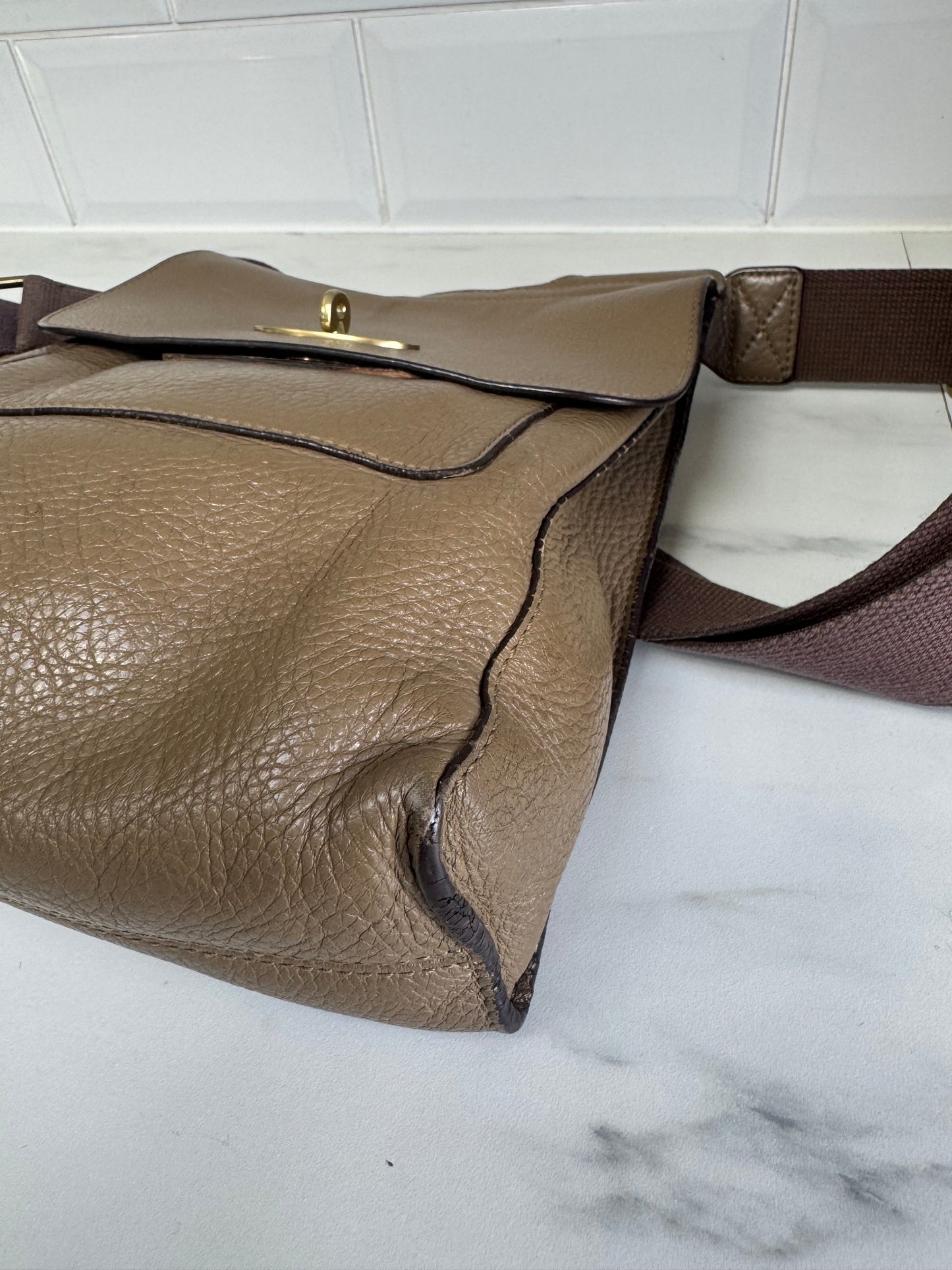 Mulberry Small Antony - Taupe