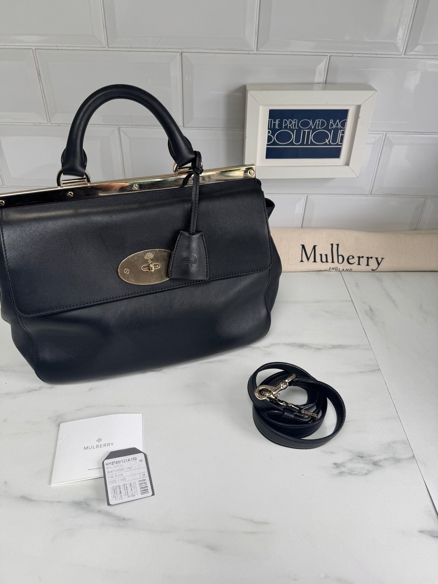 Mulberry Small Suffolk - Black