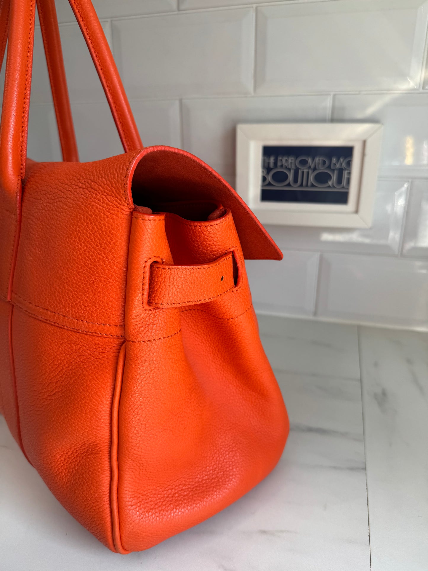 Mulberry Heritage Bayswater - Mandarin Orange