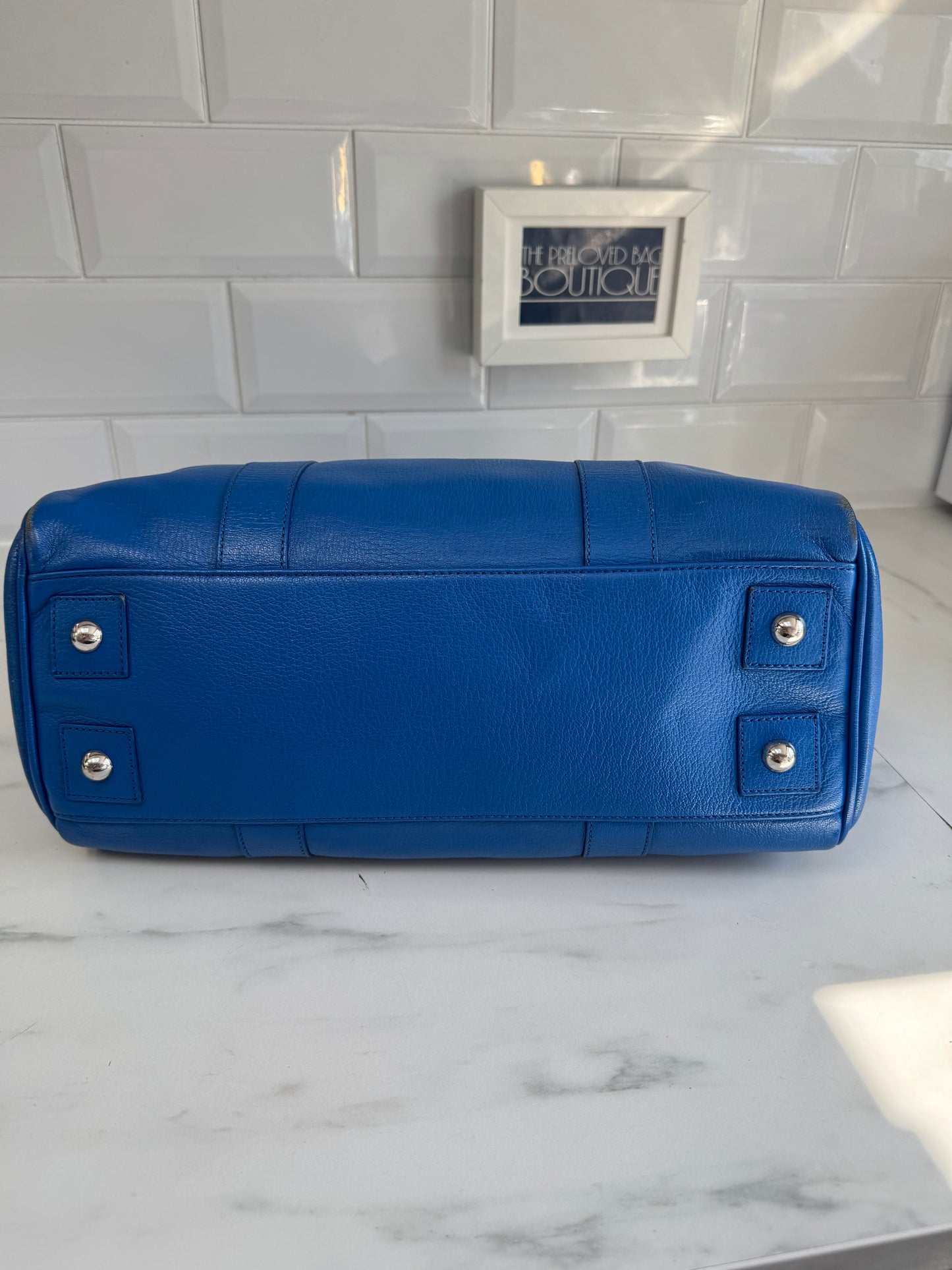 Mulberry Heritage Bayswater - Electric Blue