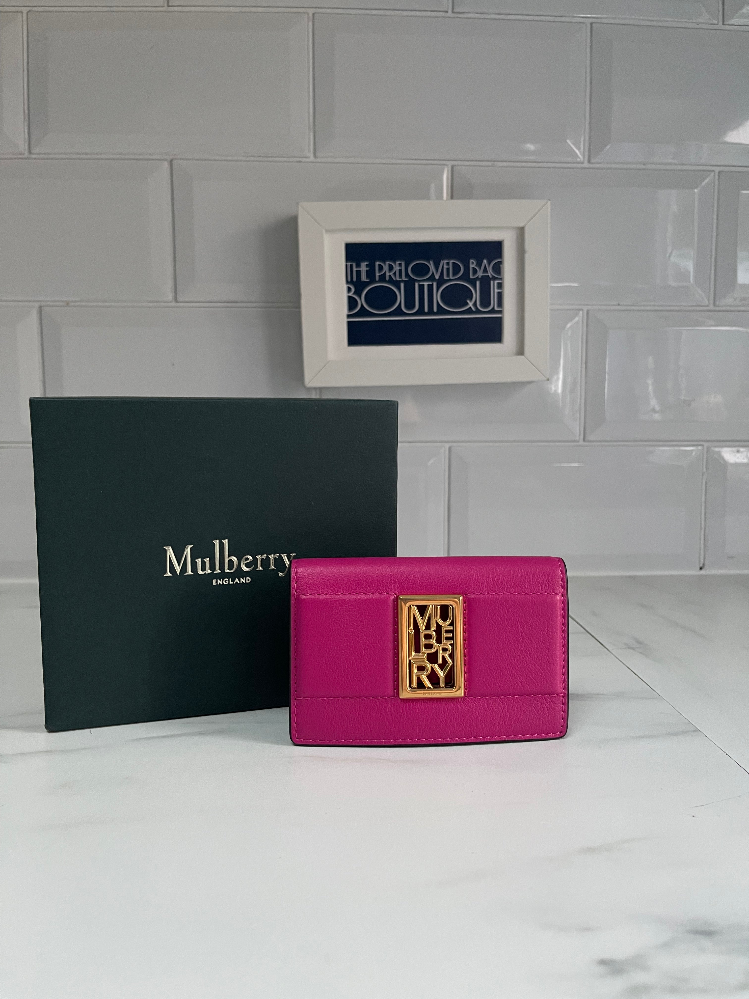 Mulberry pink wallet sale