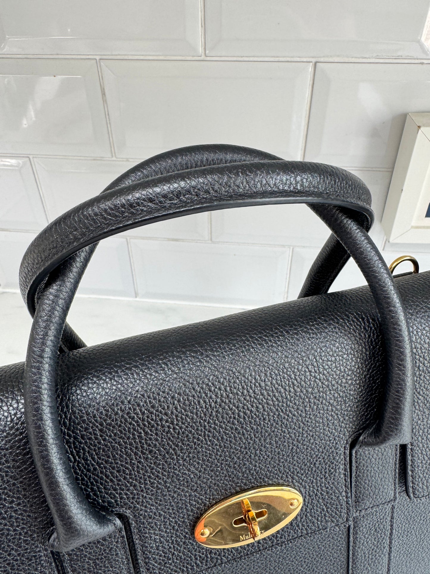Mulberry Bayswater with Strap - Black