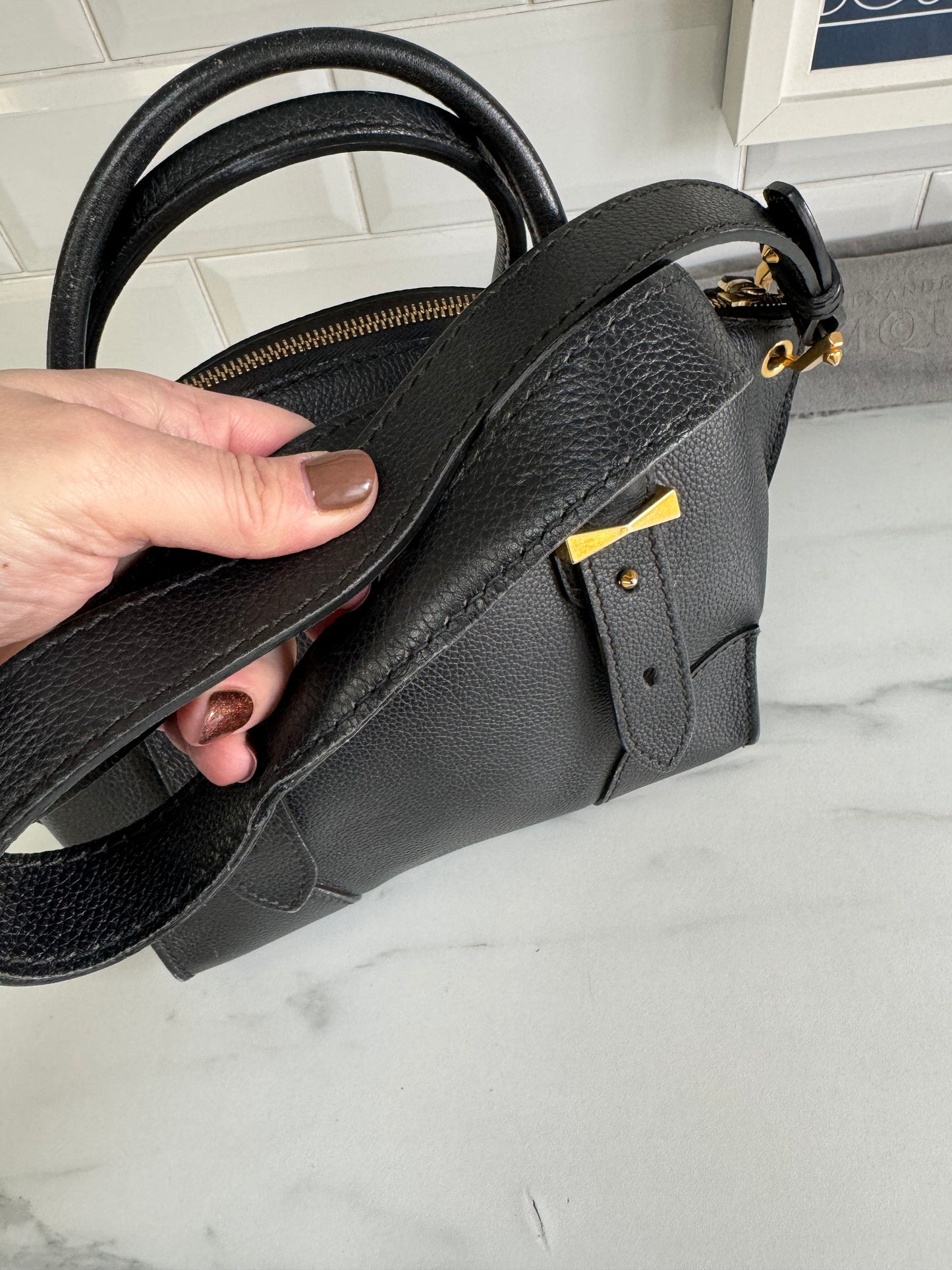 Alexander McQueen Small Legend Bag - Black