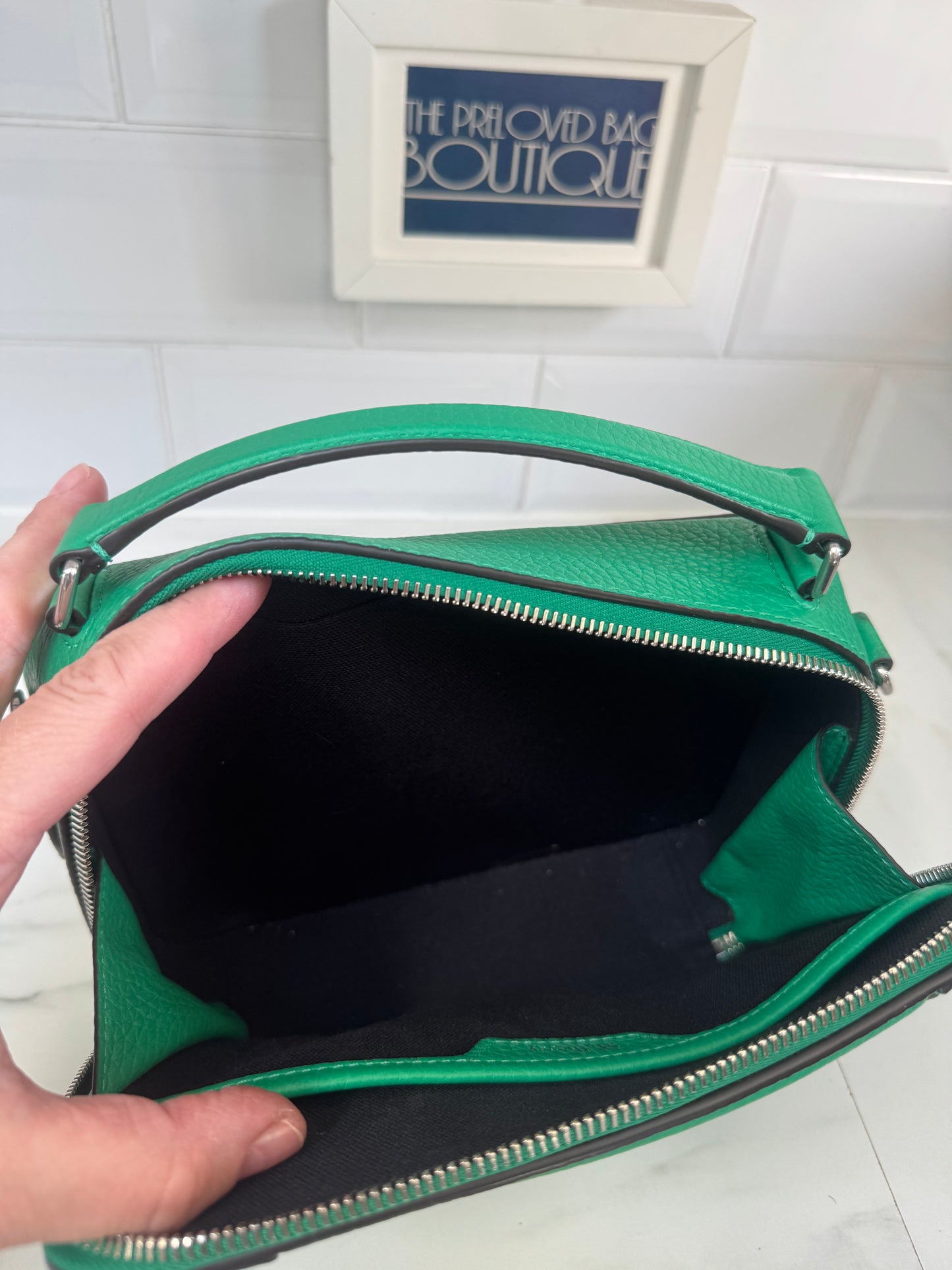 Mulberry Belgrave - Green and Black