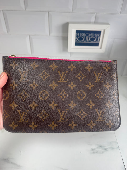 Louis Vuitton Neverfull Pouch - Monogram Piovine