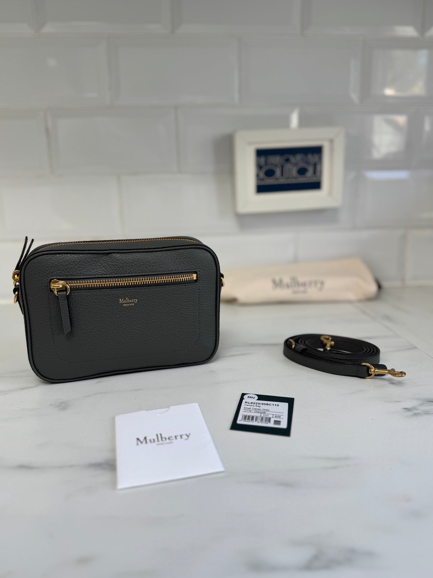 Mulberry Camera Bag - Charcoal Grey