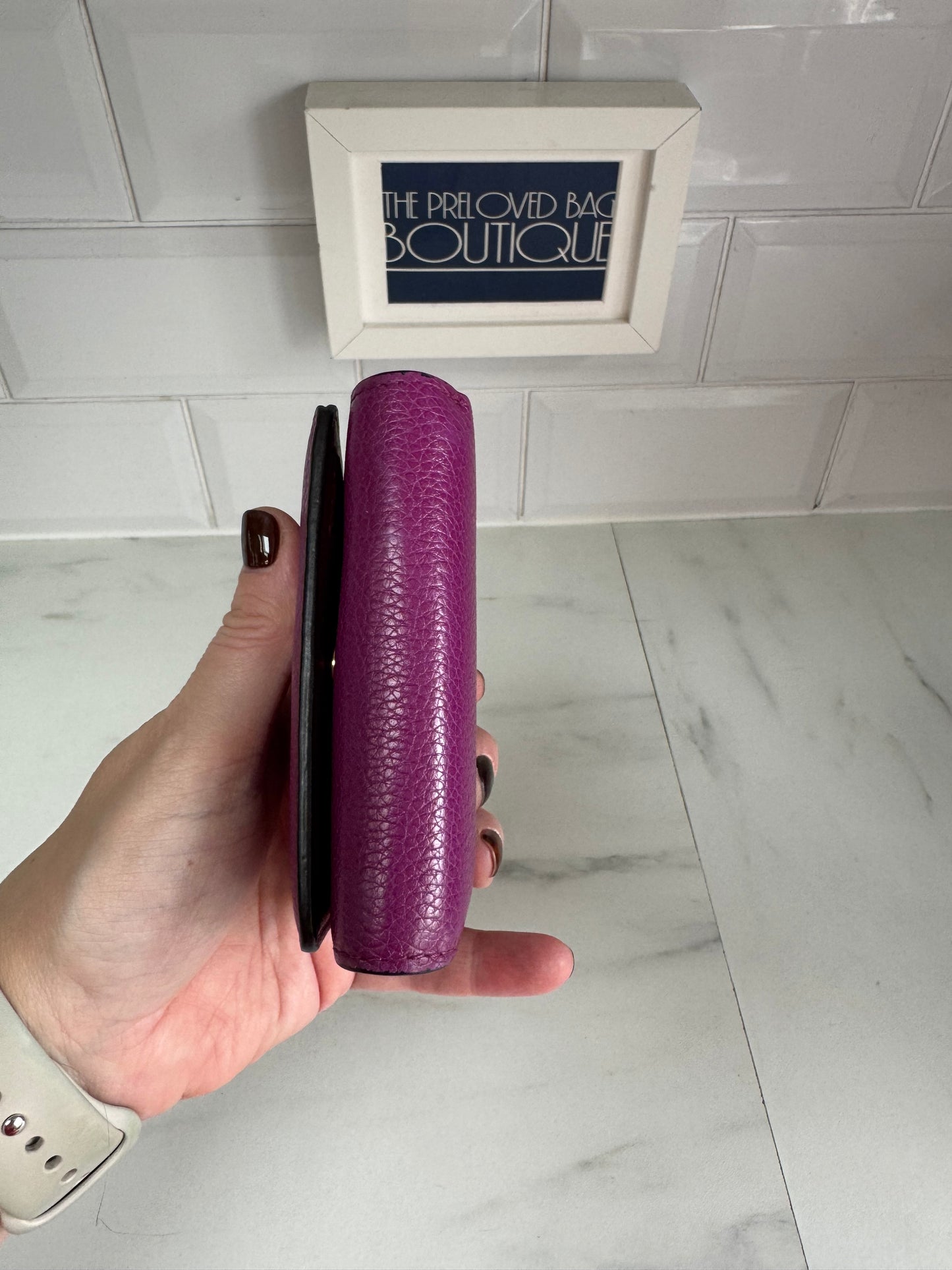 Mulberry Small Continental French Purse/Wallet - Violet