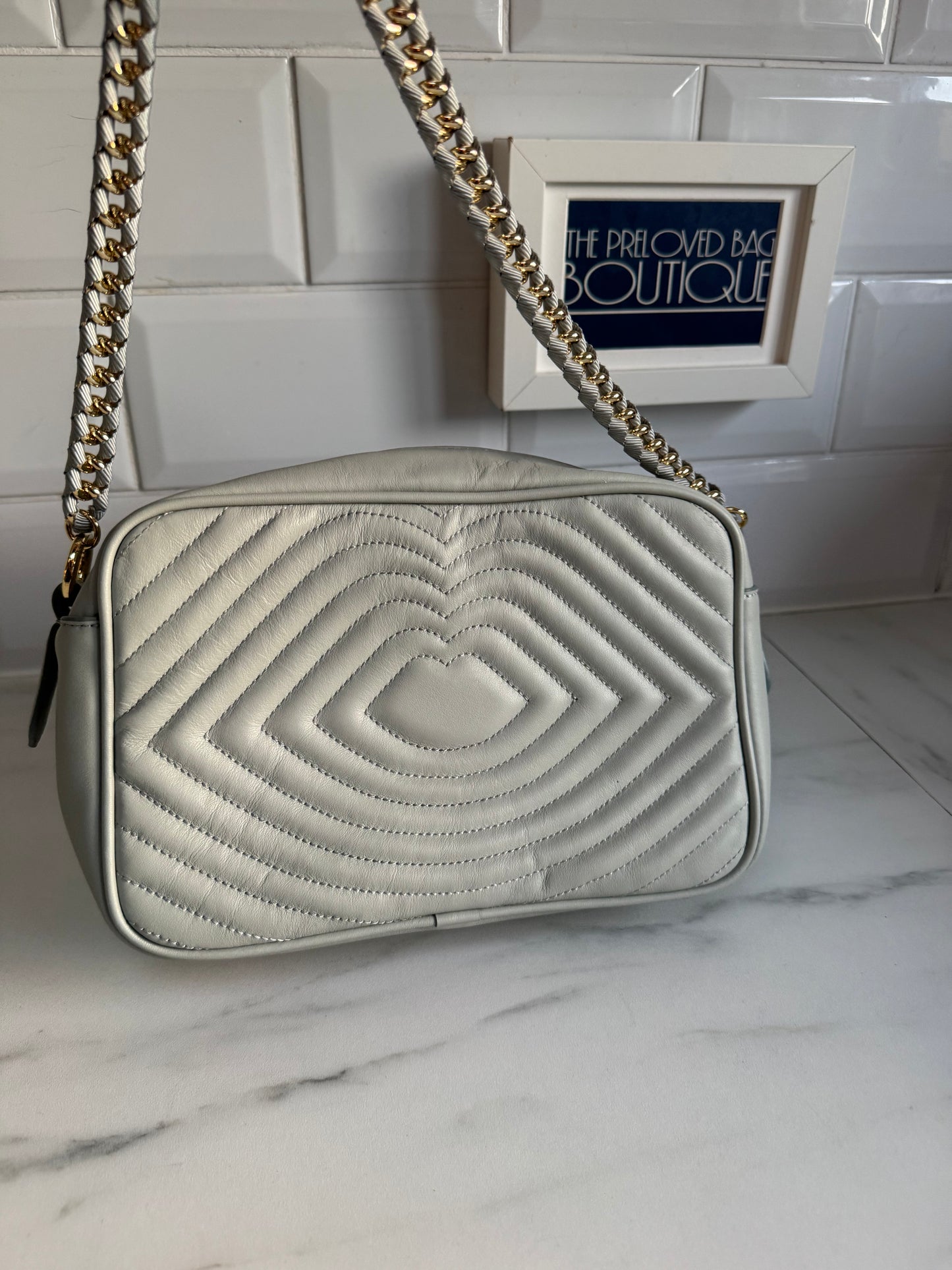 Lulu Guinness Bella Camera Bag - Mint Green