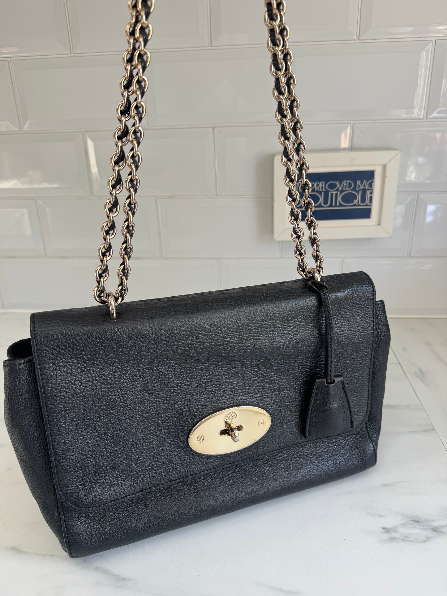 Mulberry Medium Lily - Black