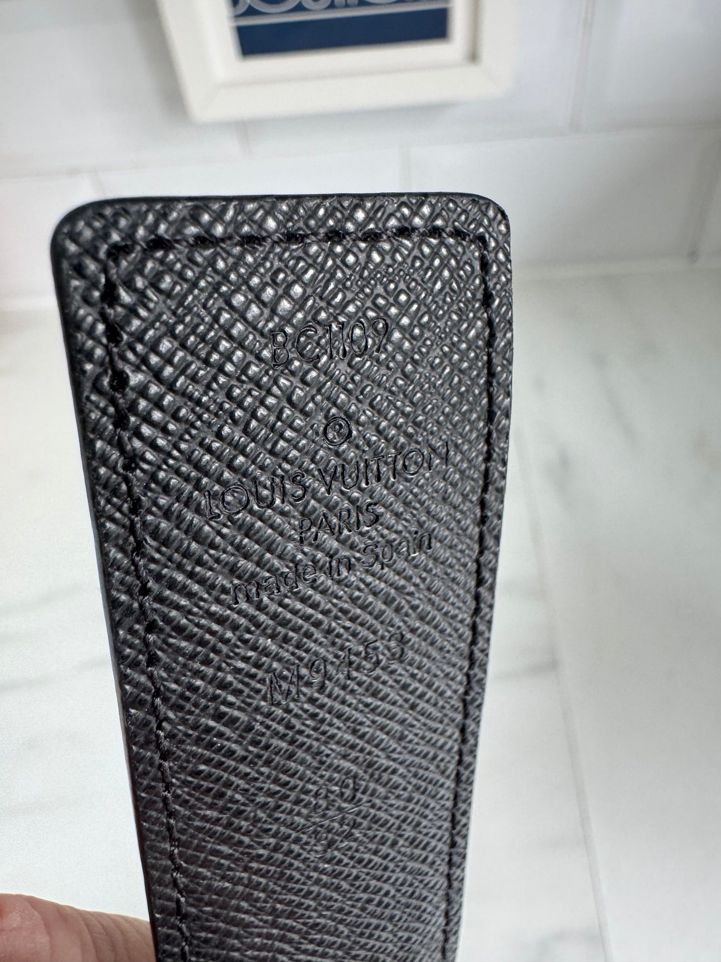 Louis Vuitton Initials Slim Monogram Belt - Brown