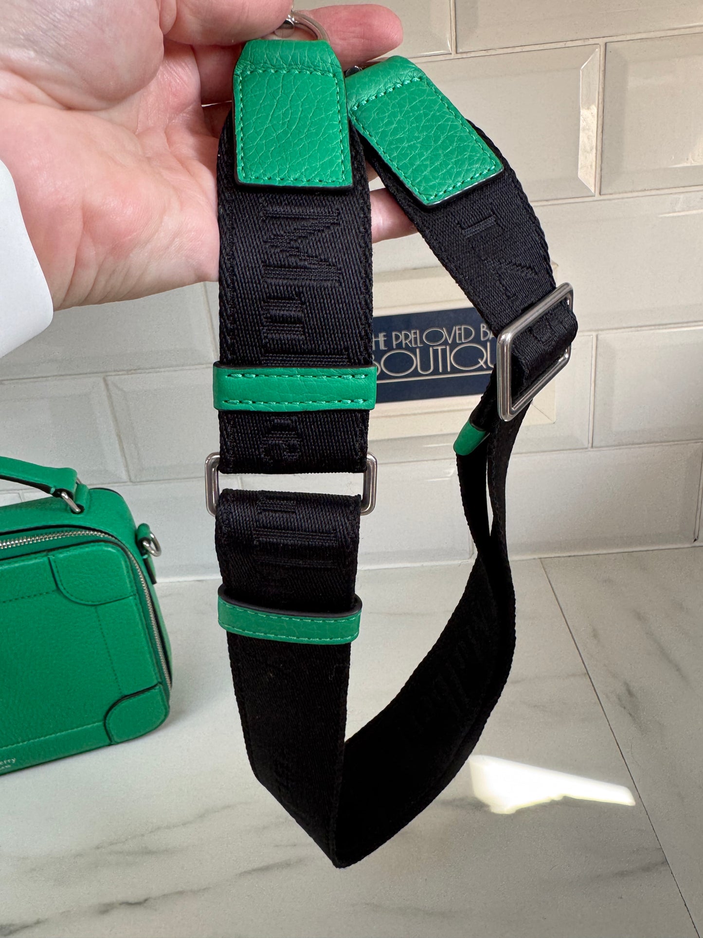 Mulberry Belgrave - Green and Black