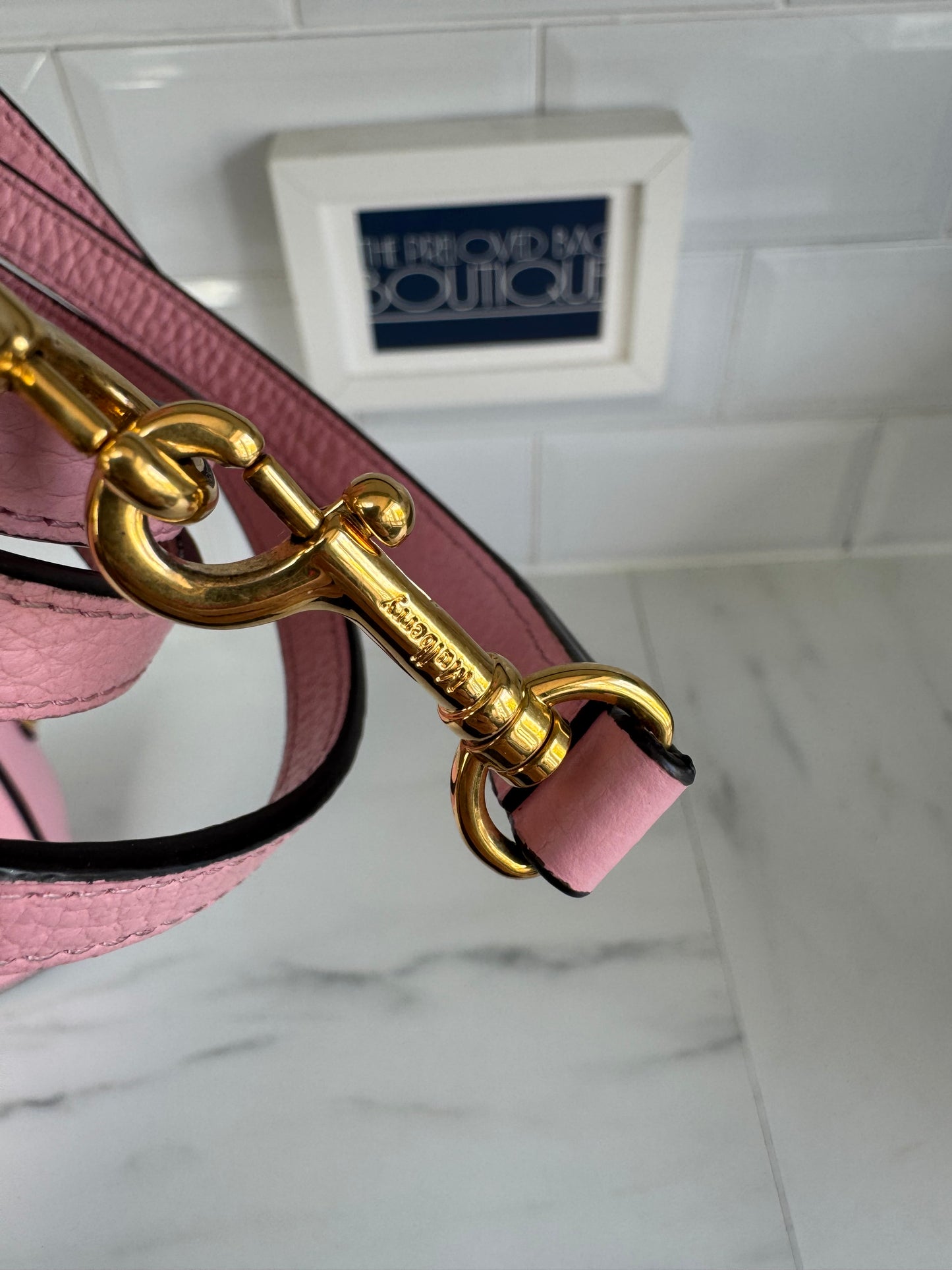 Mulberry Small Darley Satchel - Pink Sorbet