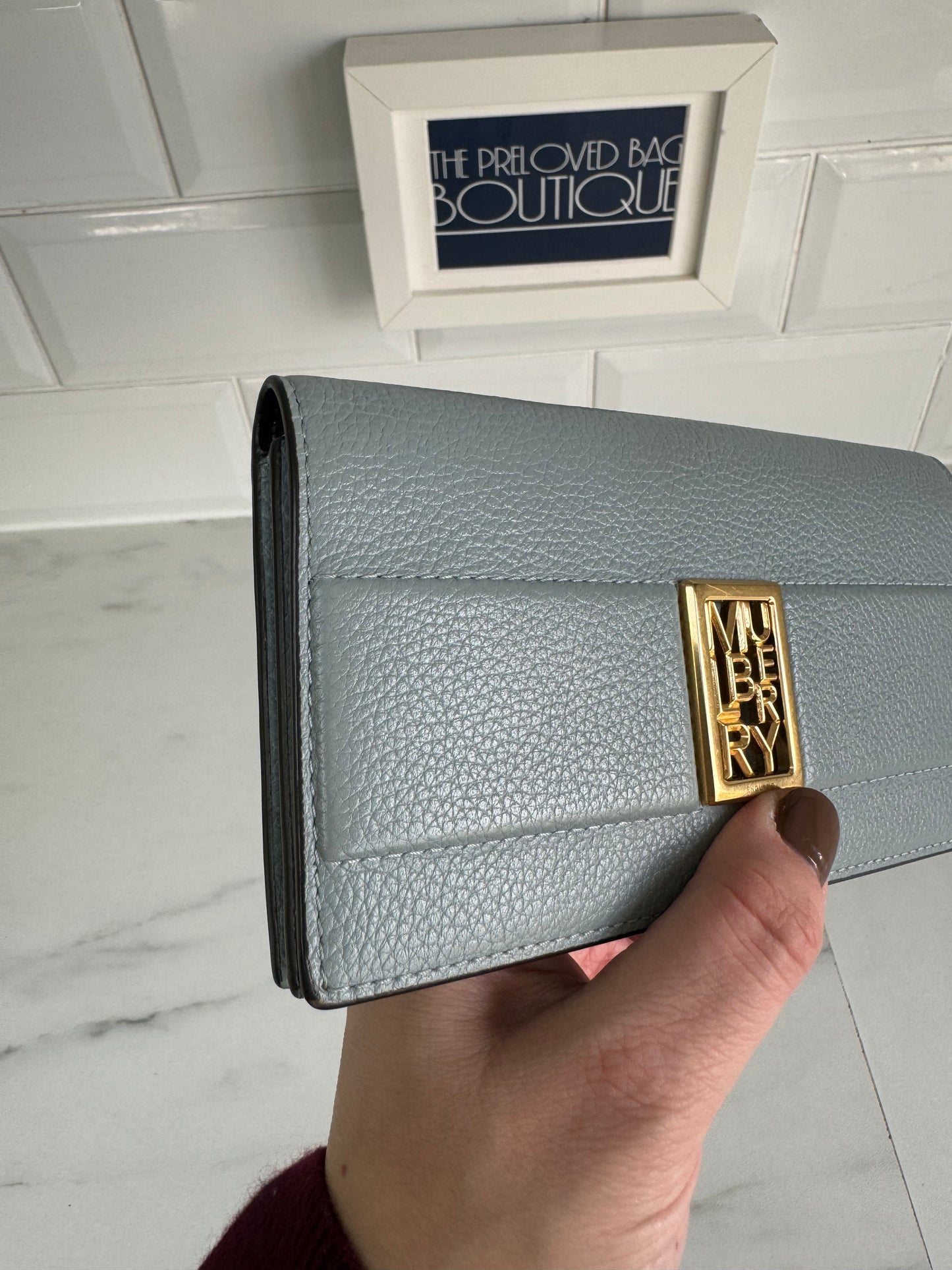 Mulberry Sadie Wallet - Cloud