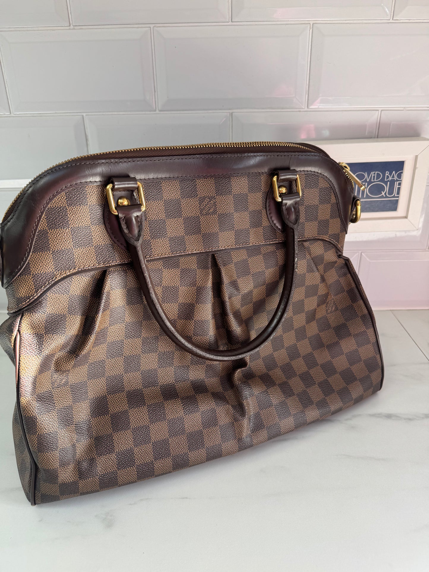 Louis Vuitton Trevi GM - Damier Ebene Brown