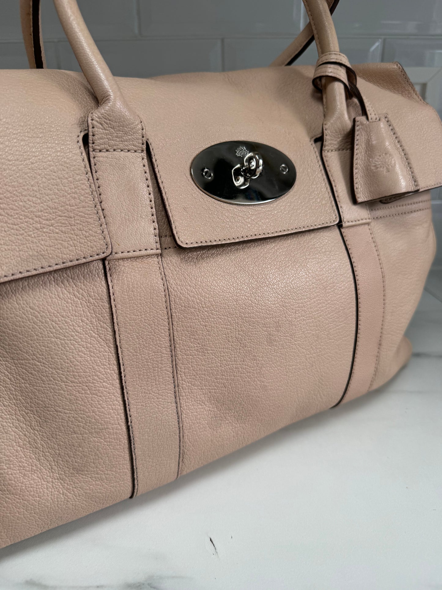 Mulberry Bayswater - putty/neutral/nude