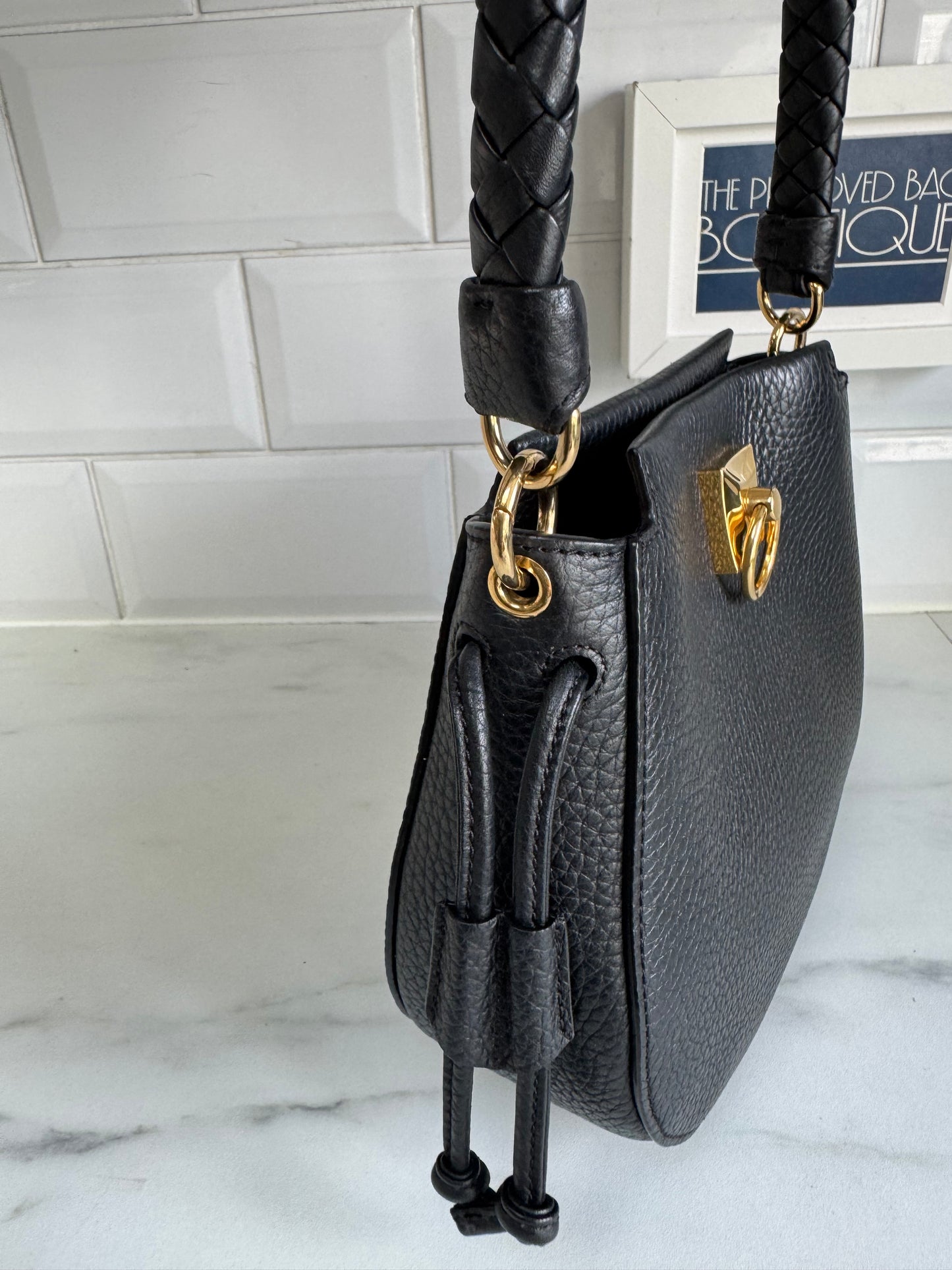Mulberry Mini Iris Hobo - Black