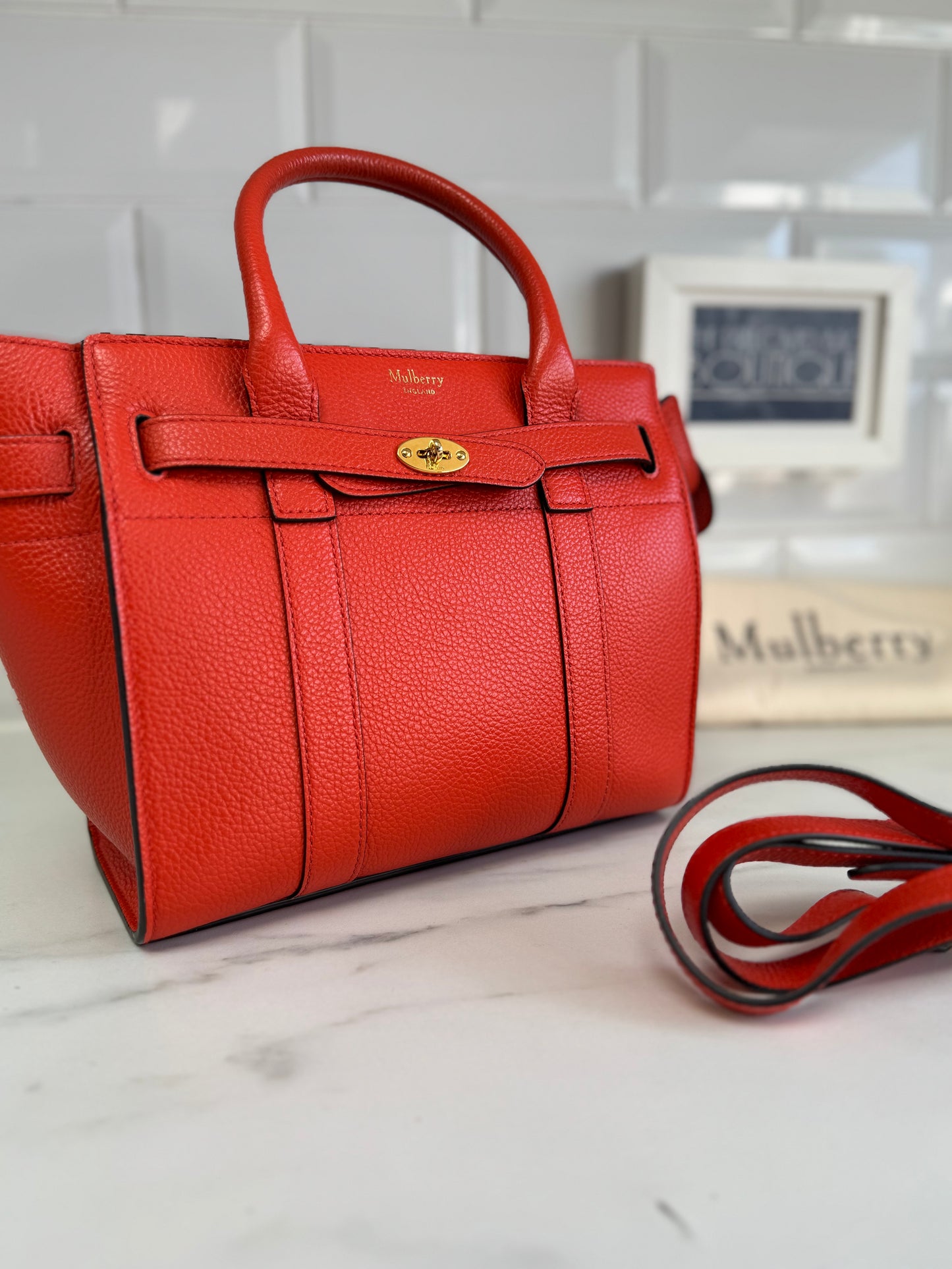 Mulberry small Zipped Bayswater