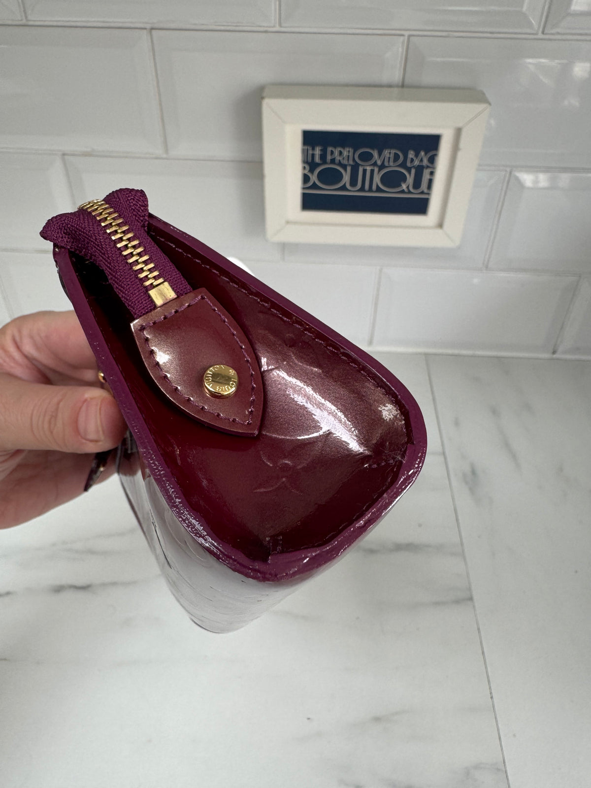 Louis Vuitton Zipped Cosmetic Pouch Trousse - Violette Vernis