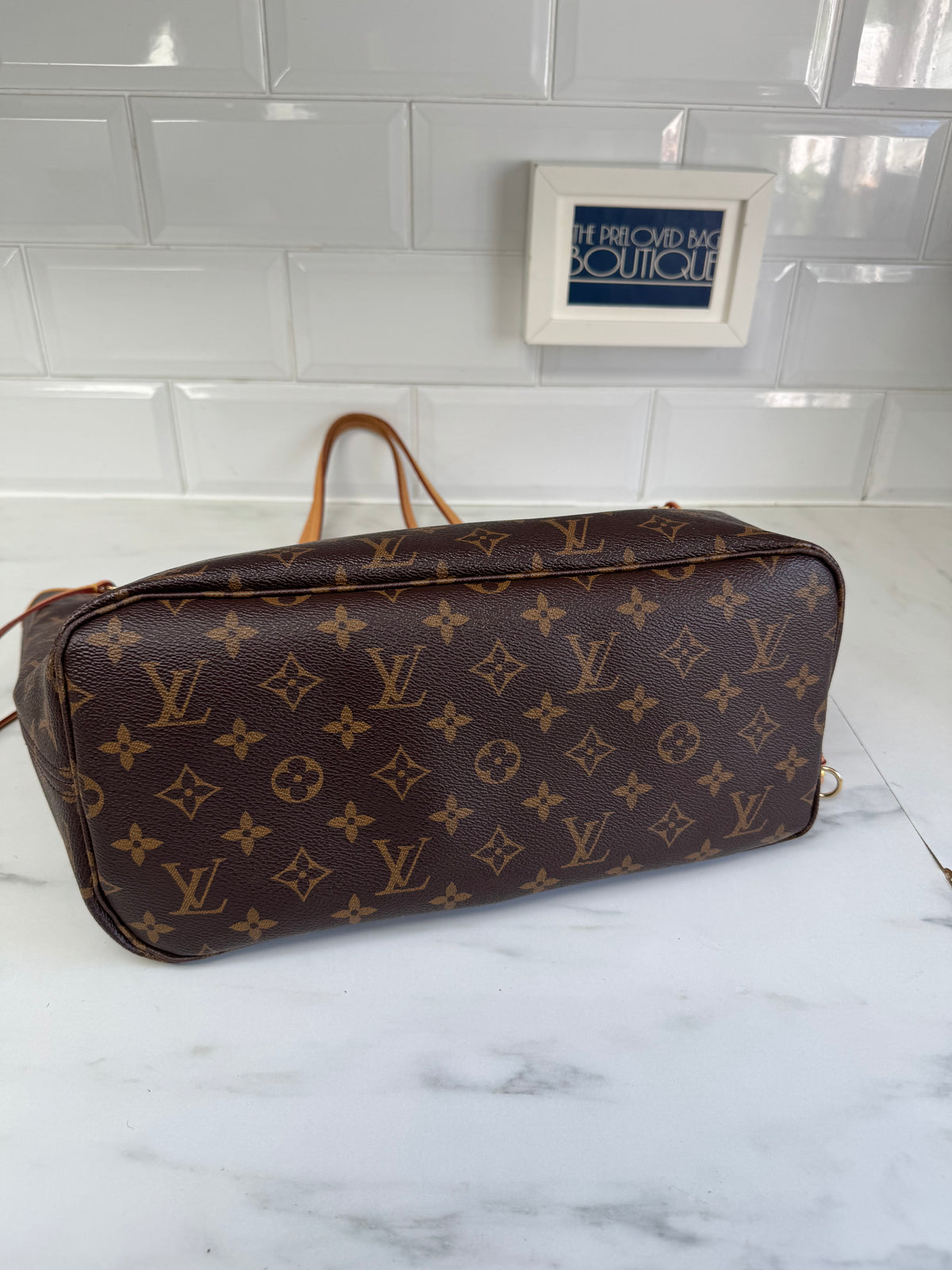 Louis Vuitton MM Neverfull & Pouch- Monogram Cerises